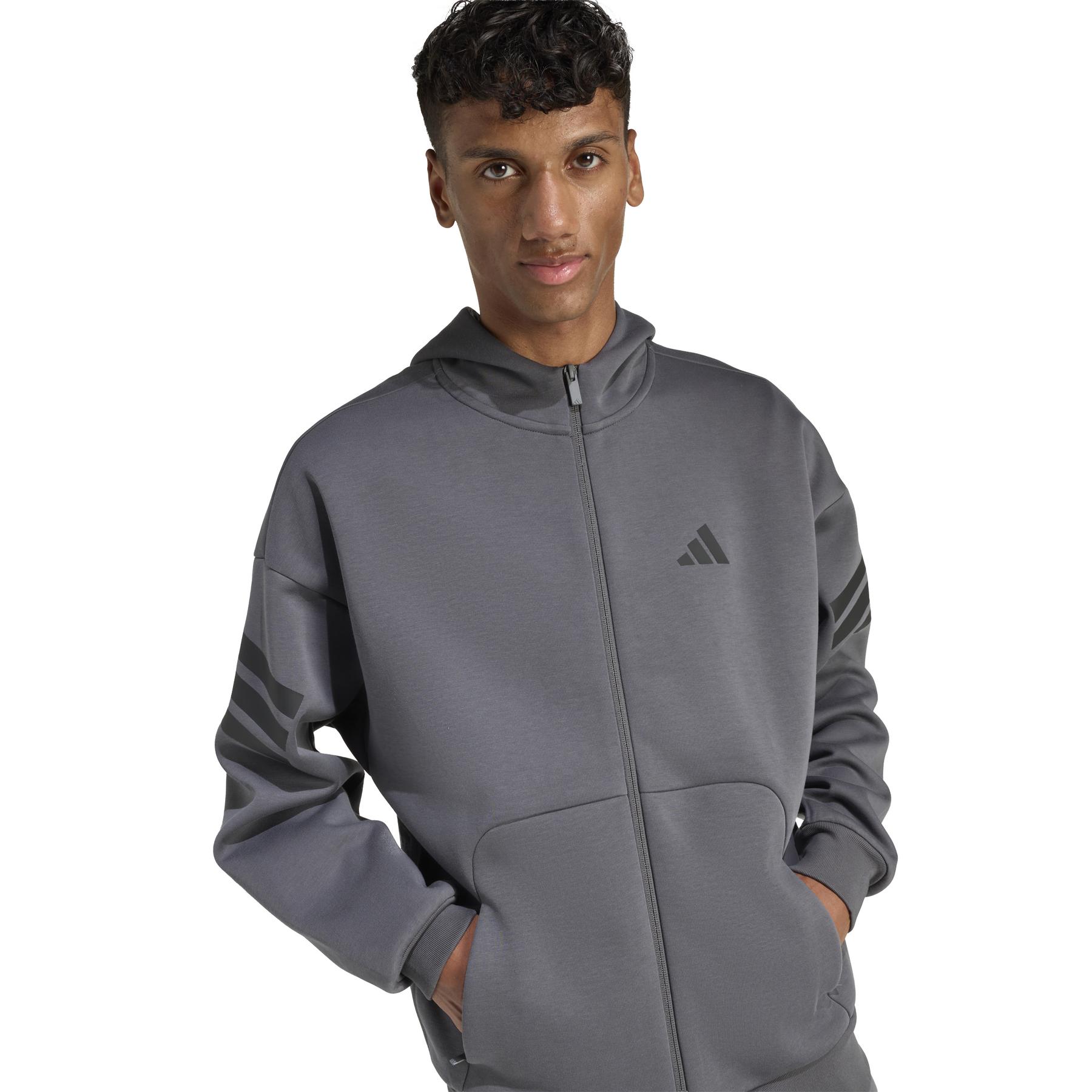 Zip-up hoodie adidas Future Icons 3-Stripes | Handball-Store