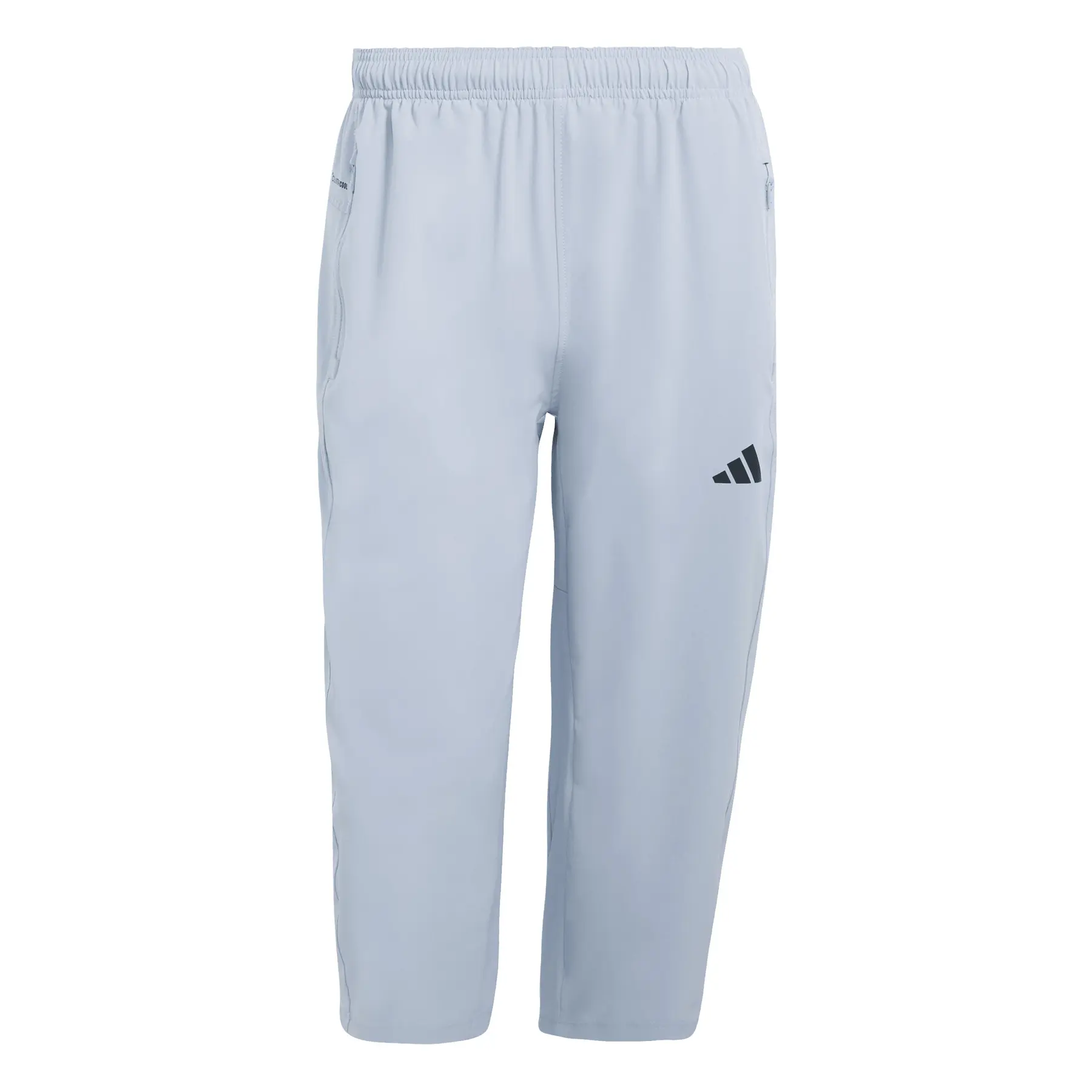 Adidas Men's Gris 3/4 Training Trousers Essentials Flex