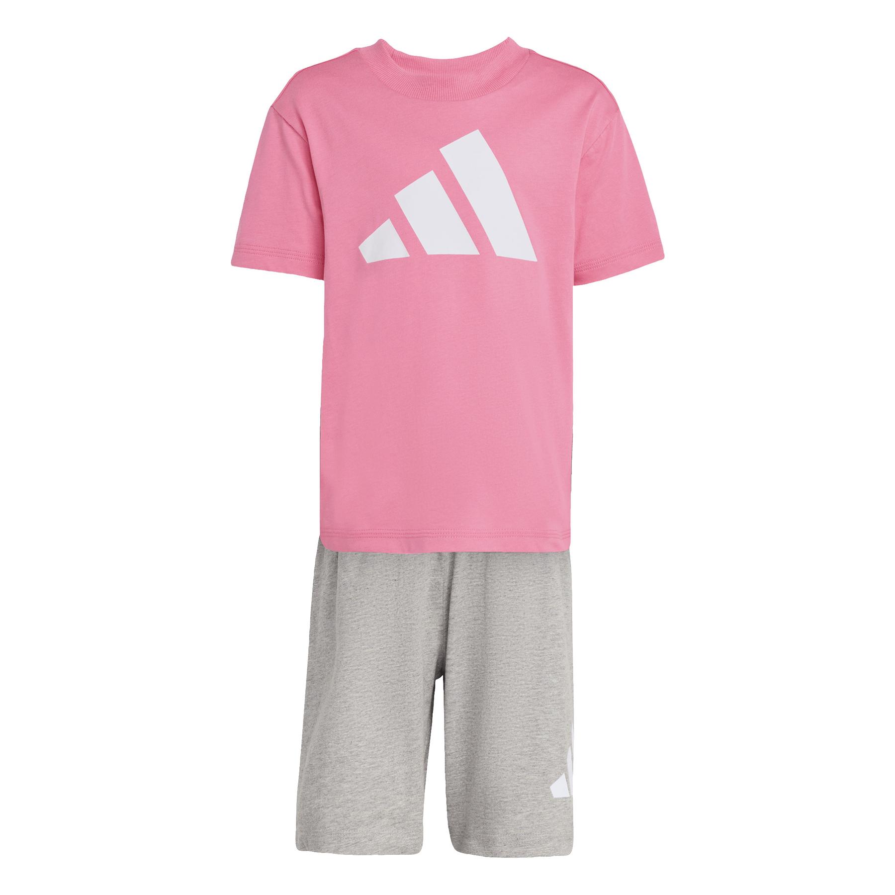 Completo t-shirt e pantaloni corti per bambini adidas Essentials