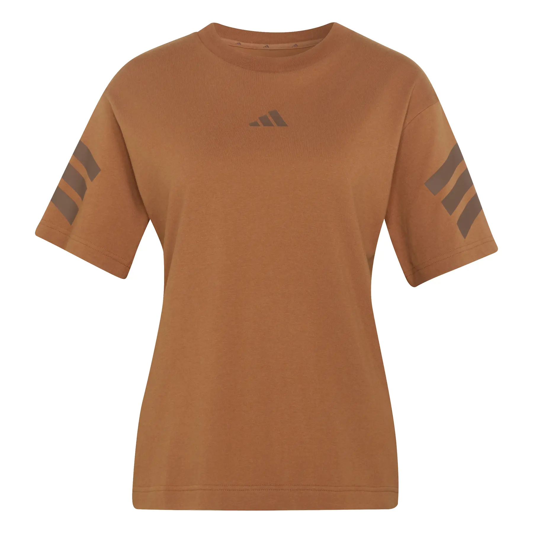 Adidas Femme T-shirt Future Icons, Marron, Taille L