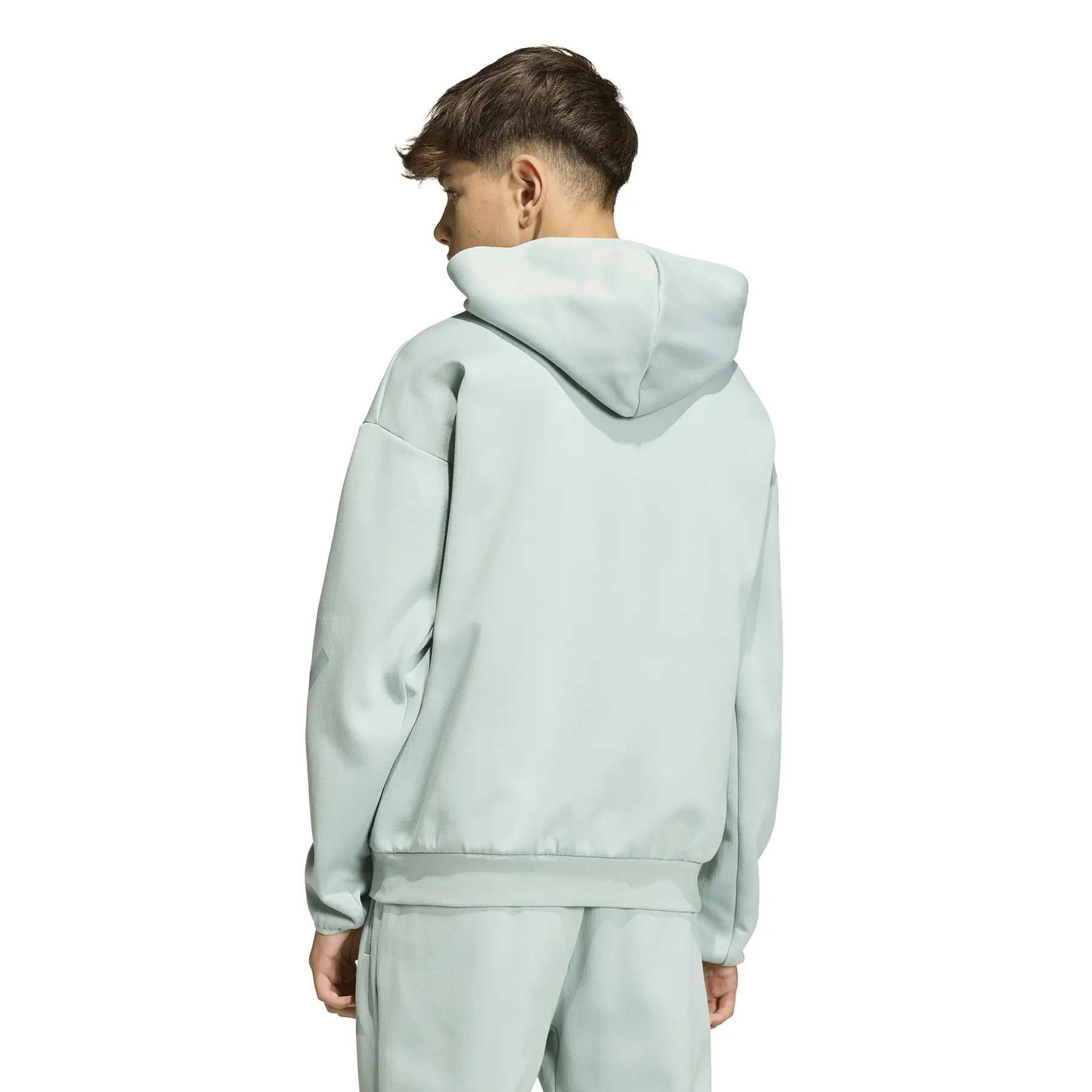 ミントグリーン ドット柄 星 パーカー Full zip hoodie for kids adidas Z.N.E. | Handball-Store