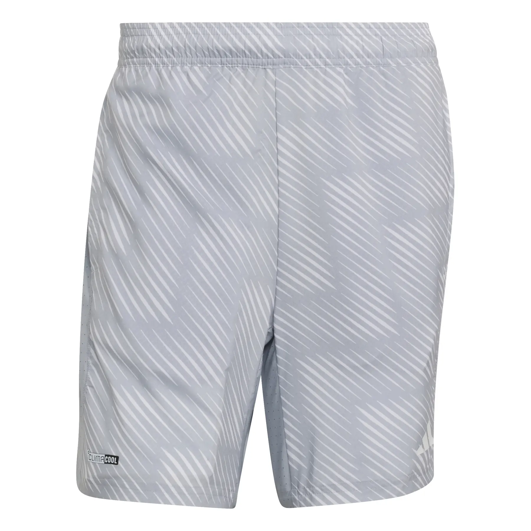 Adidas Men's Gris Printed Shorts Tech Intensity