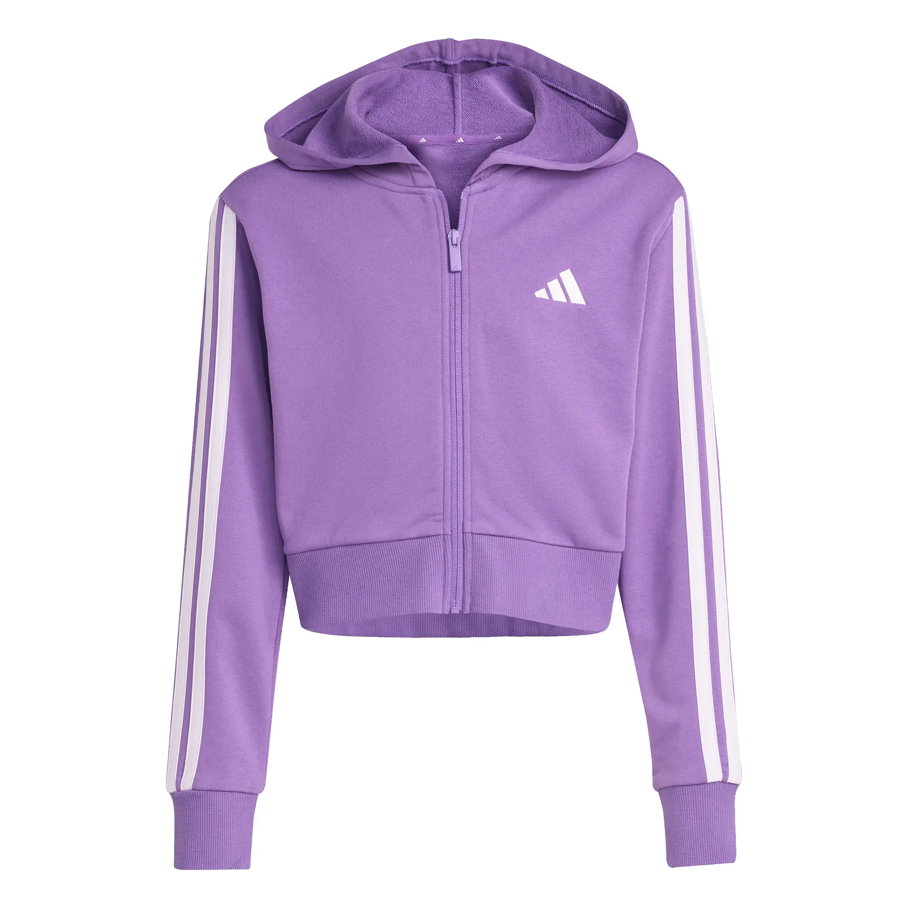 Mädchen Kapuzensweatshirt mit Reißverschluss adidas Essentials