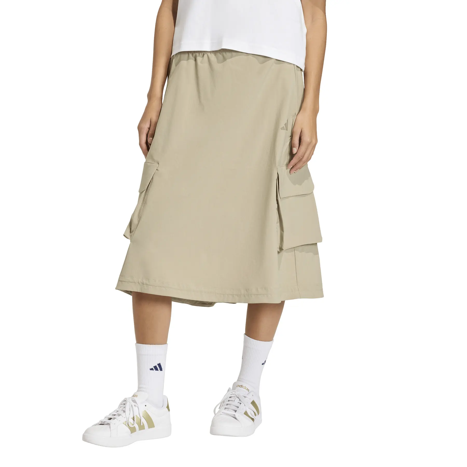 Adidas Femme Jupe City Tech, Marron, Taille M