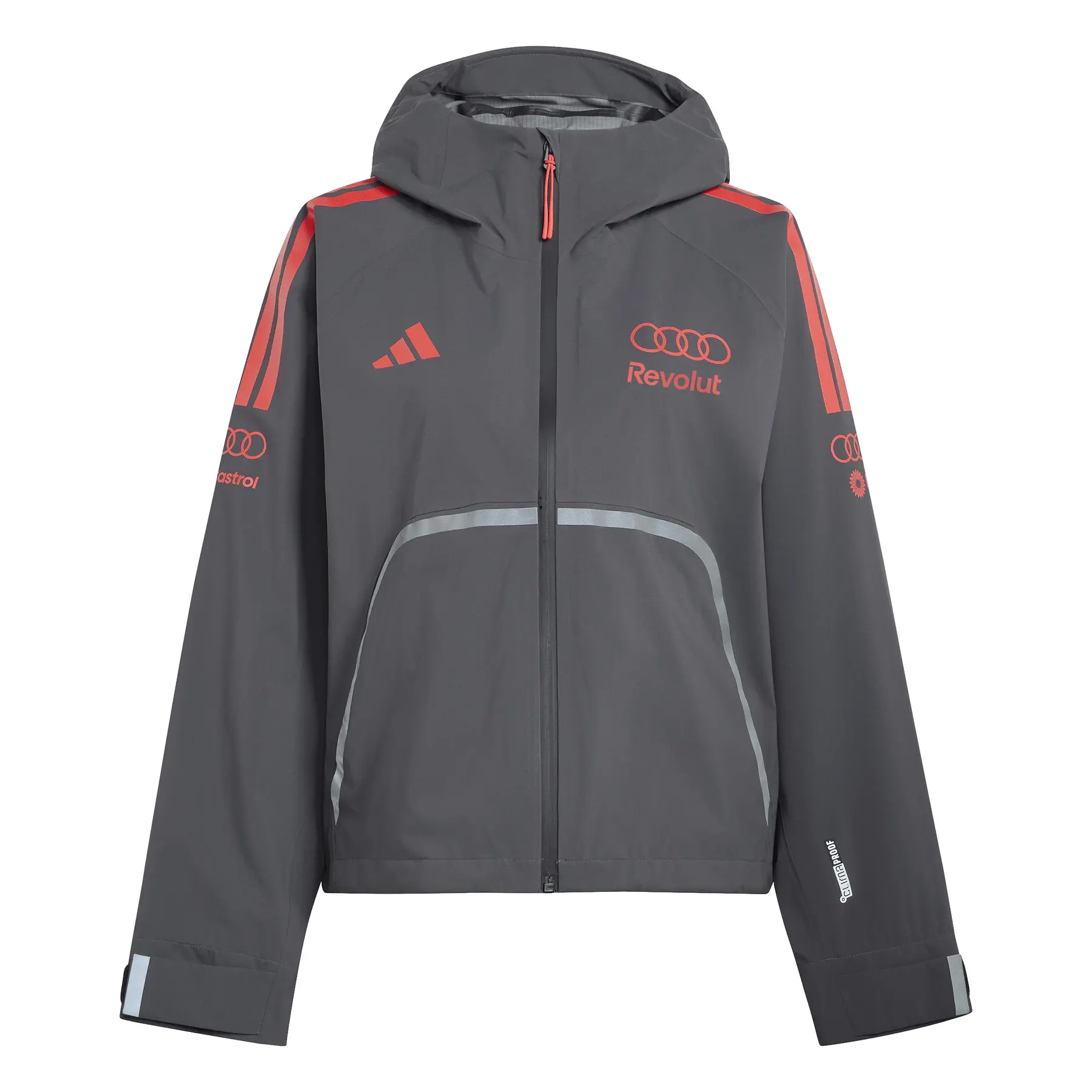 4068819459101 - Damenregenschutzjacke Audi Formula One Team Mechanics