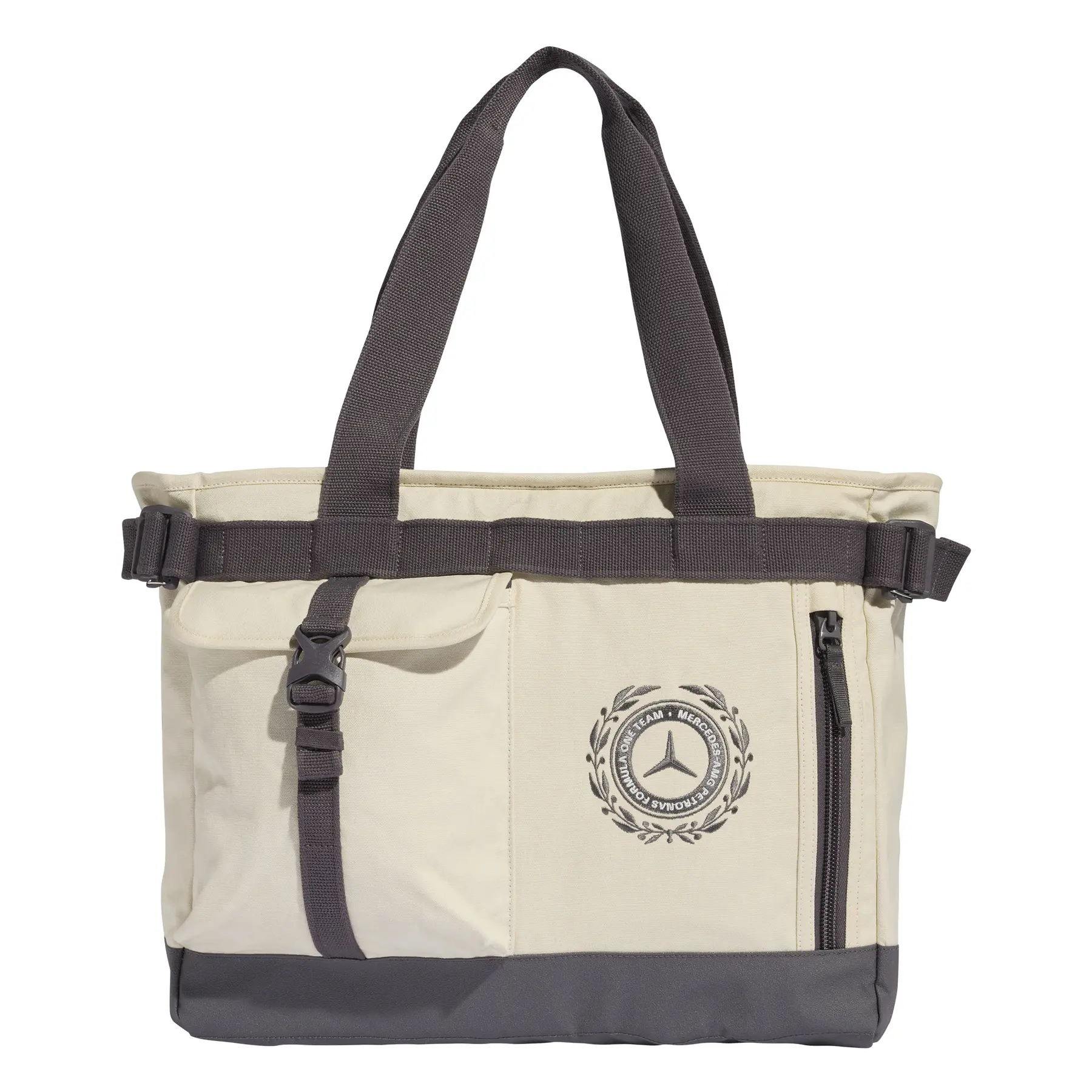 Adidas Blanc Mercedes Amg Tote Bag Petronas Formula One Team Silver Arrows