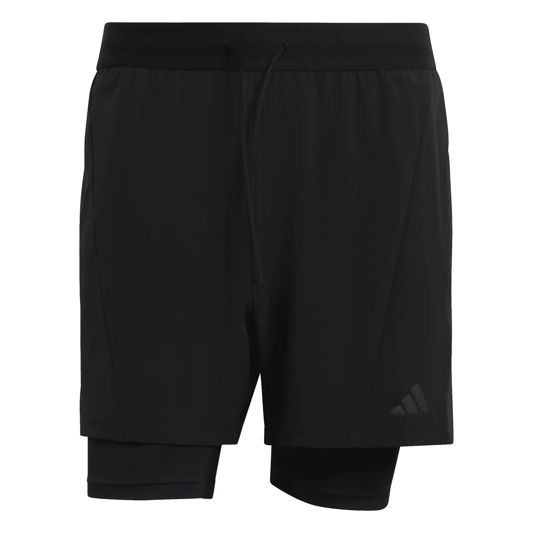 Adidas Men's Noir 2 In 1 Shorts D4t