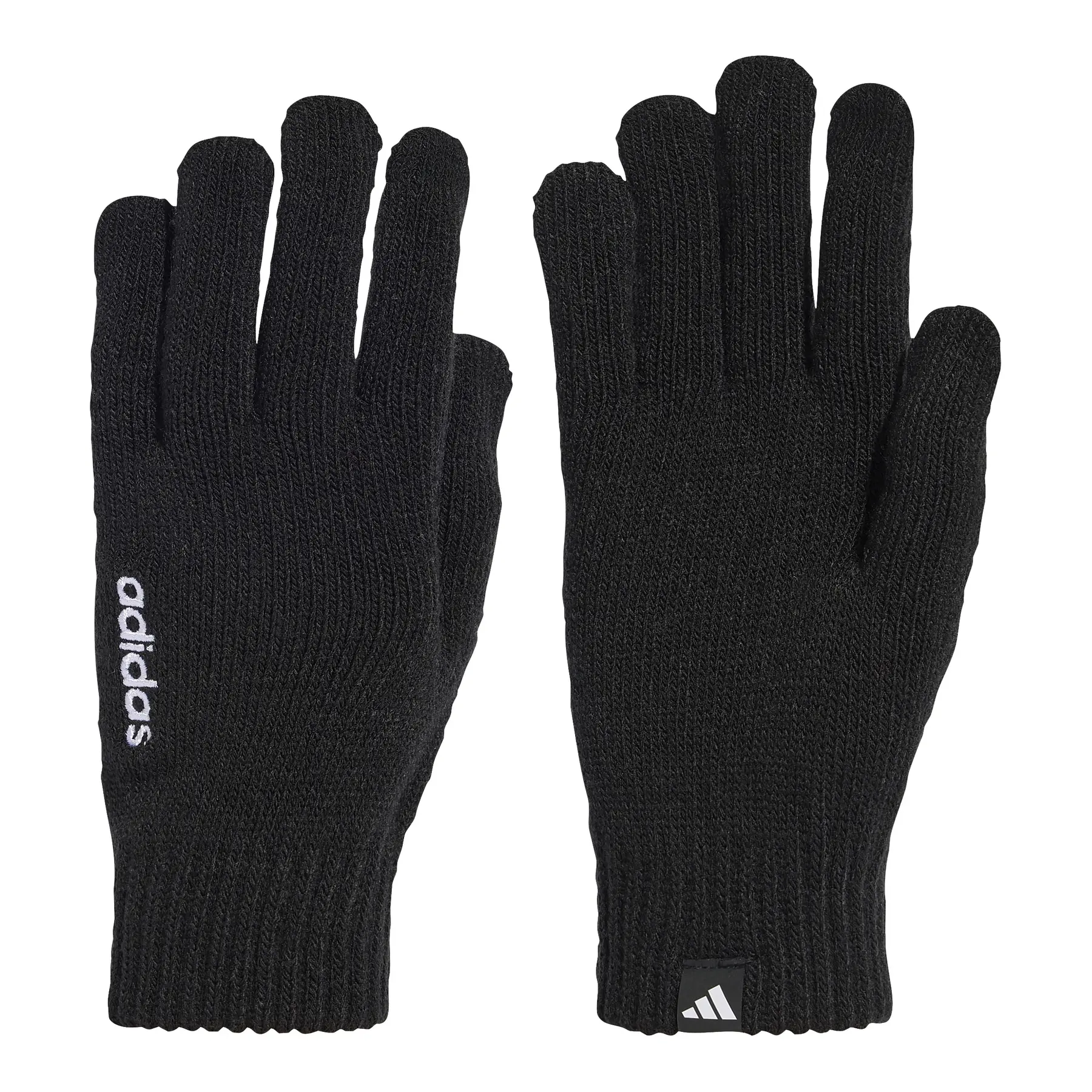 Adidas Noir Gants Linear
