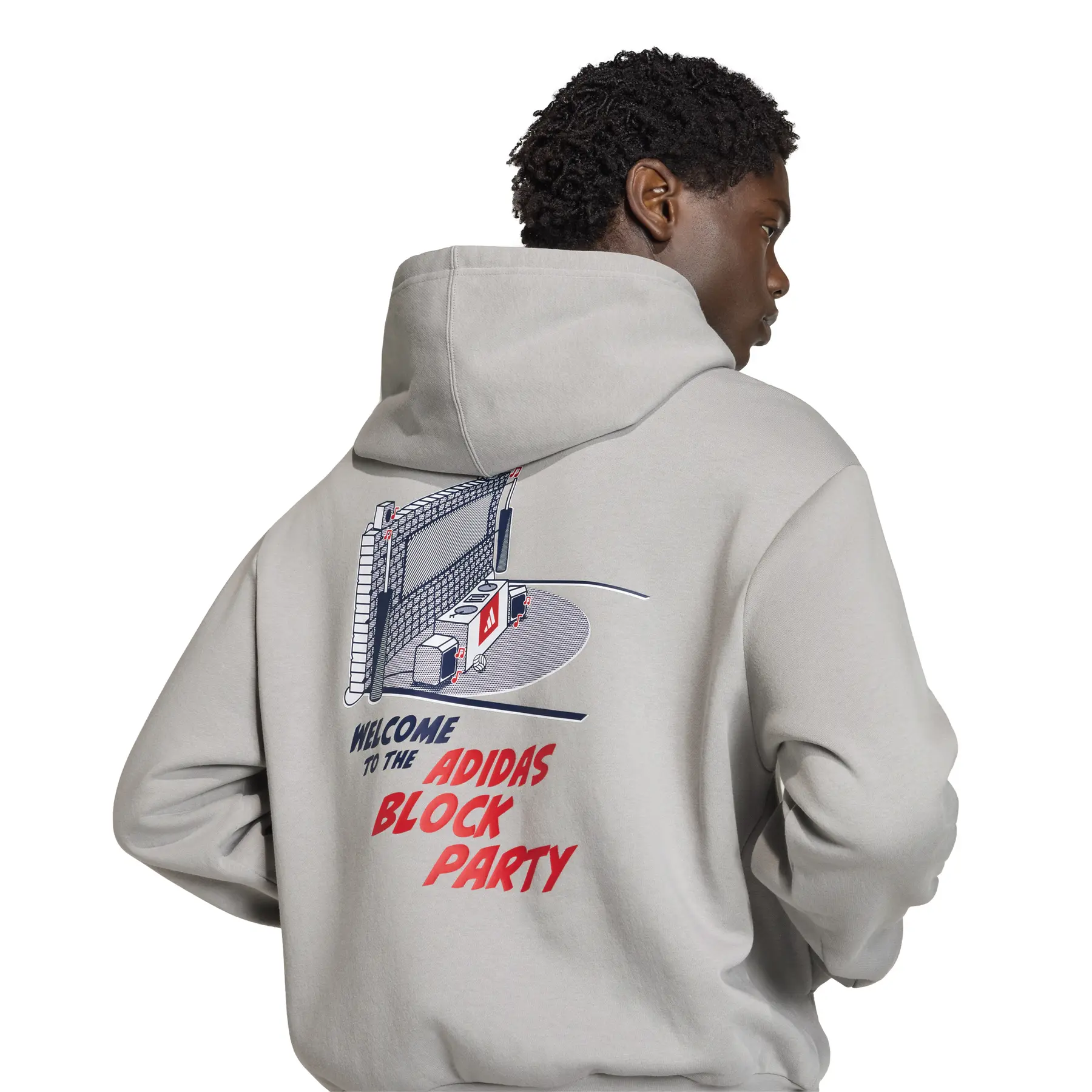 Hooded sweatshirt adidas Fun Graphic | Foot-Store