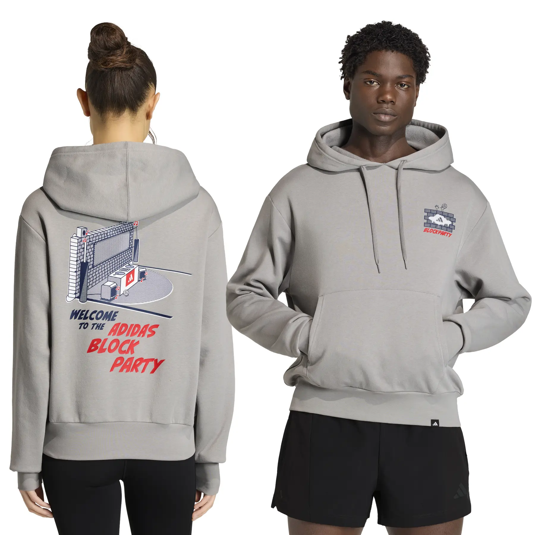 Hooded sweatshirt adidas Fun Graphic | Foot-Store