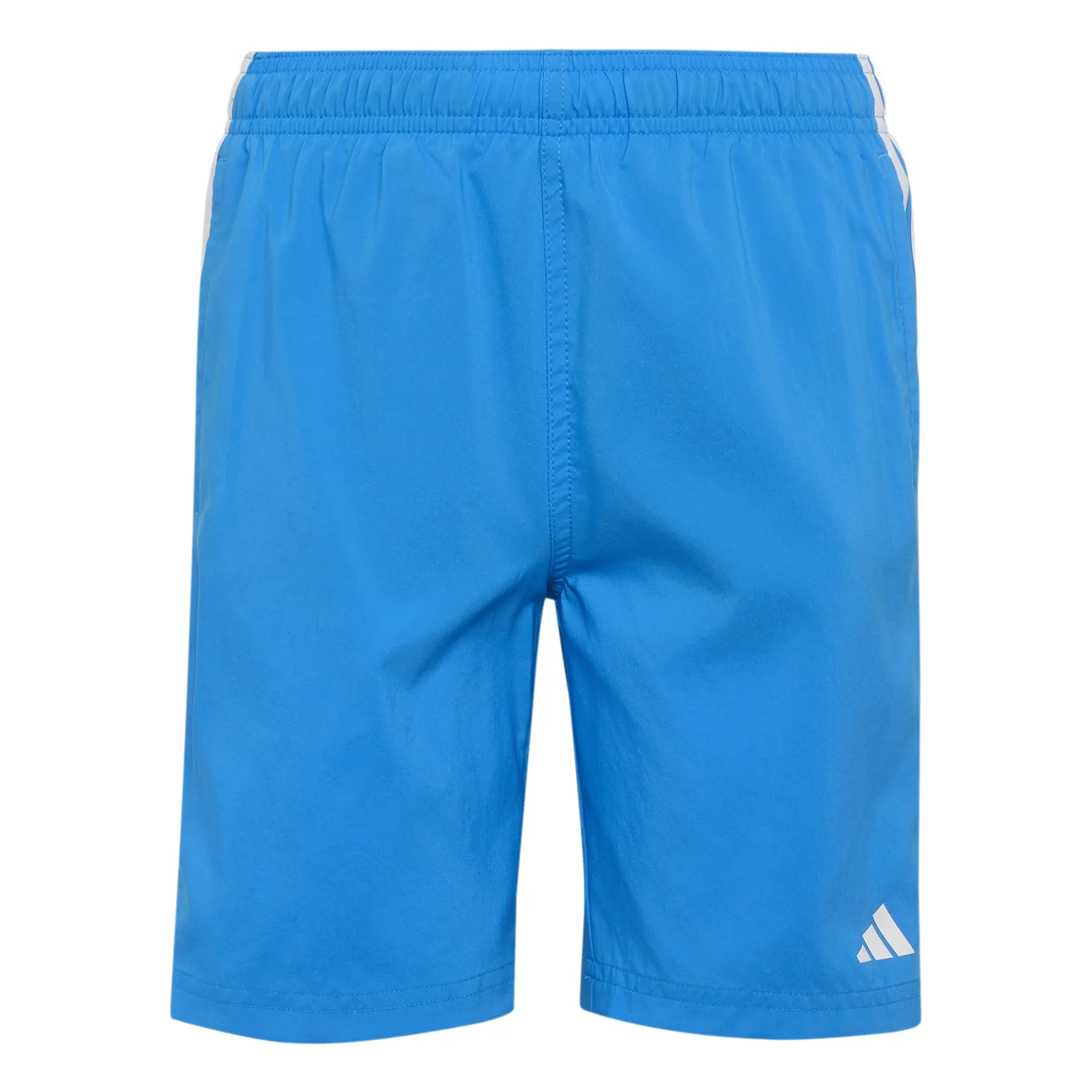 Adidas Boys Bleu 3 Stripe Swim Shorts Child
