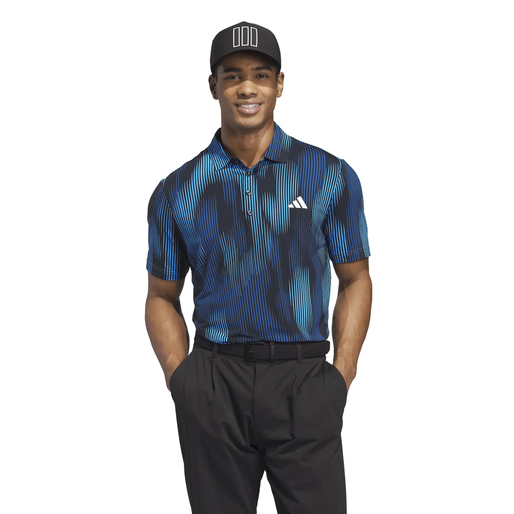 Bedrucktes Poloshirt adidas Ultimate365 Tour Cool Feel