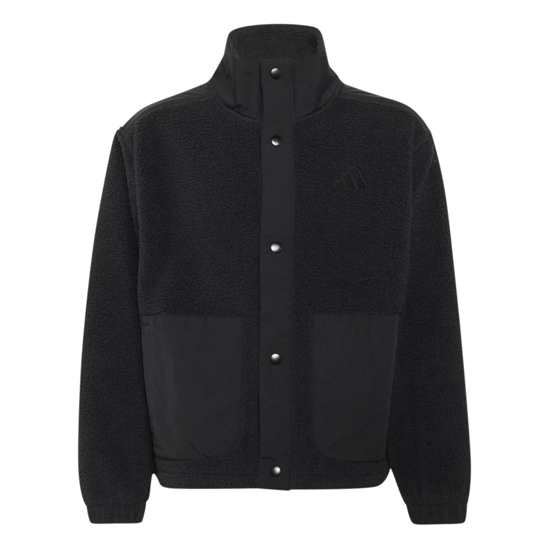 Giacca in pile con bottoni automatizzati bambino adidas Este Sherpa