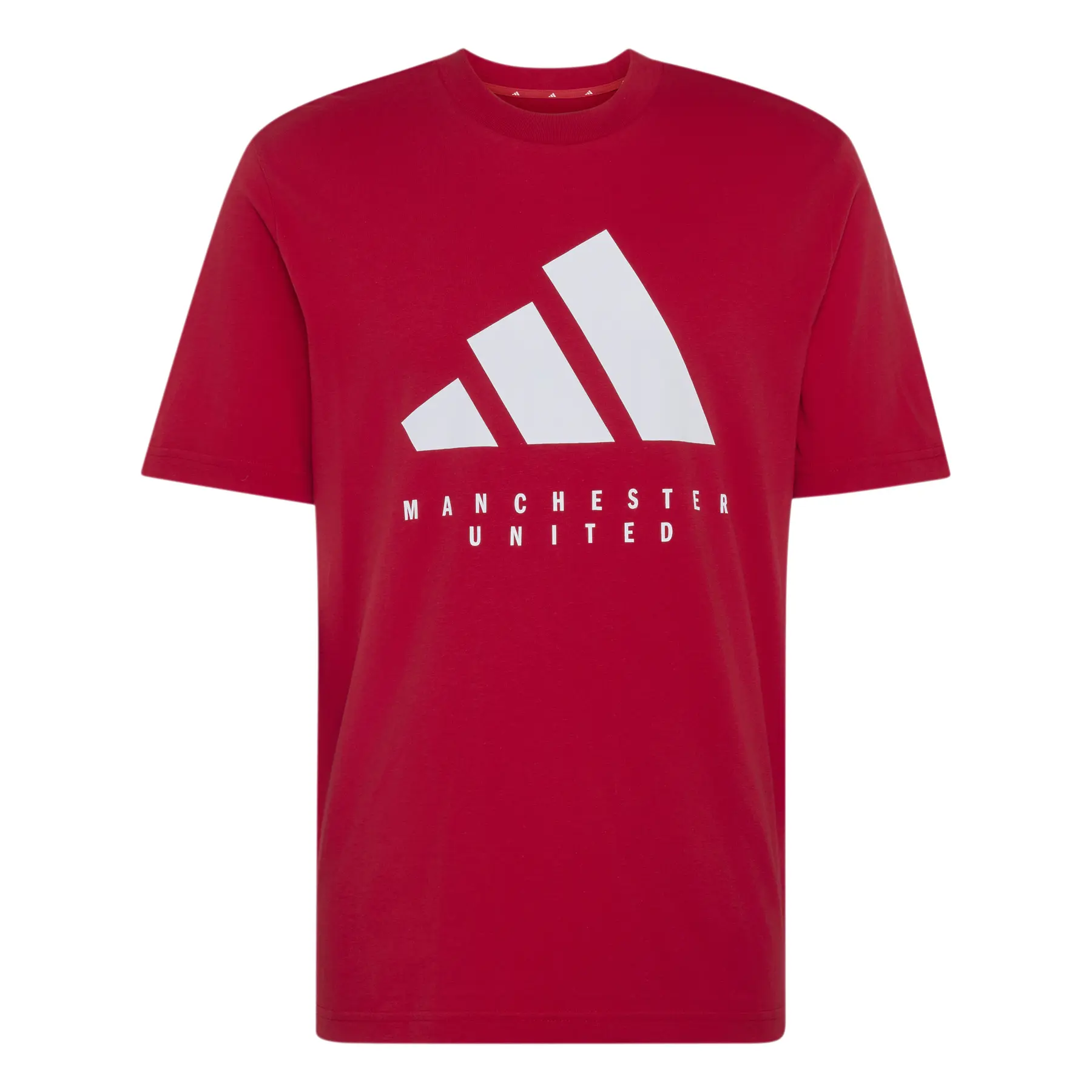 Adidas Rouge Manchester United Graphic T-Shirt Dna