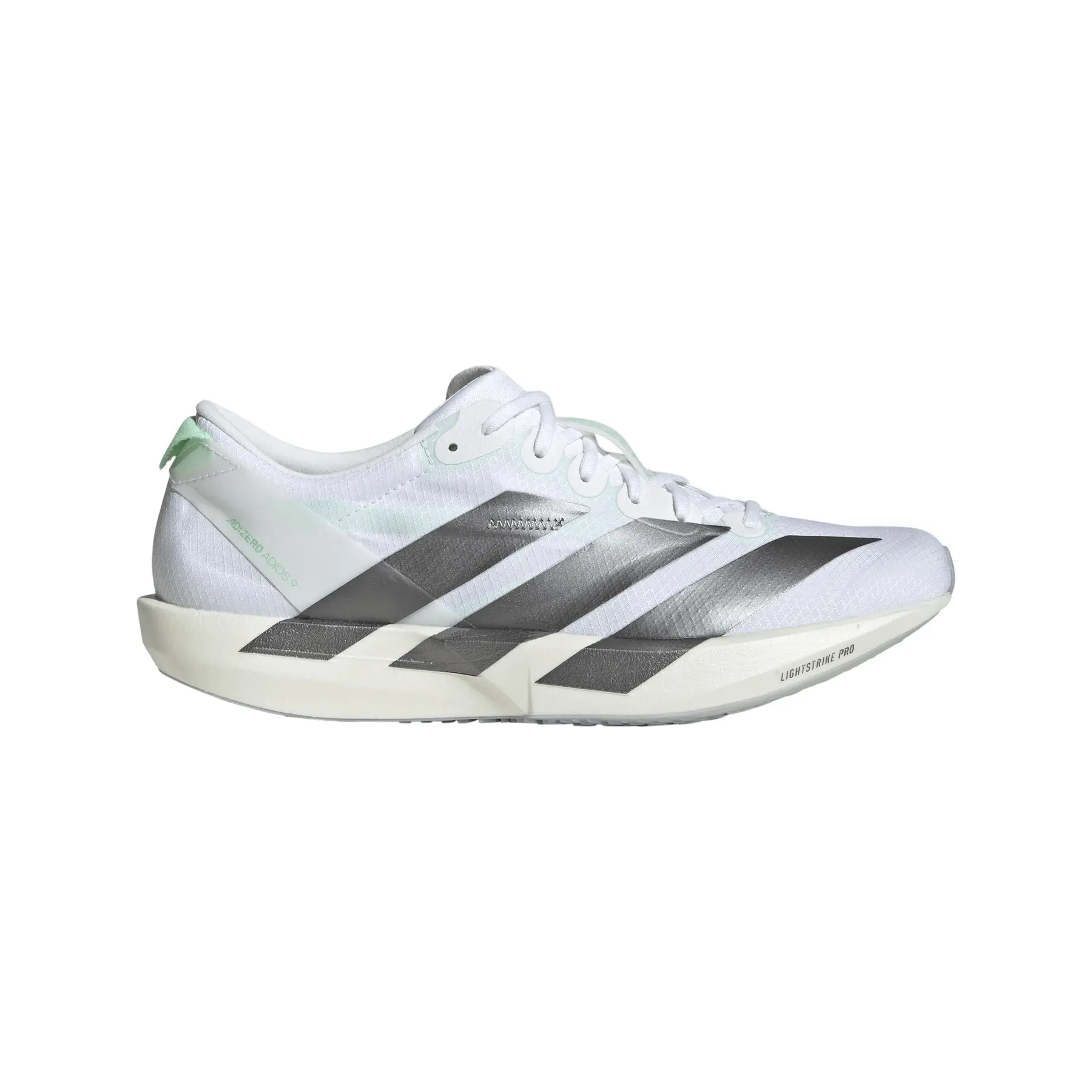 Adidas Women's Blanc Running Shoes Adizero Adios 9 Light Strike Pro
