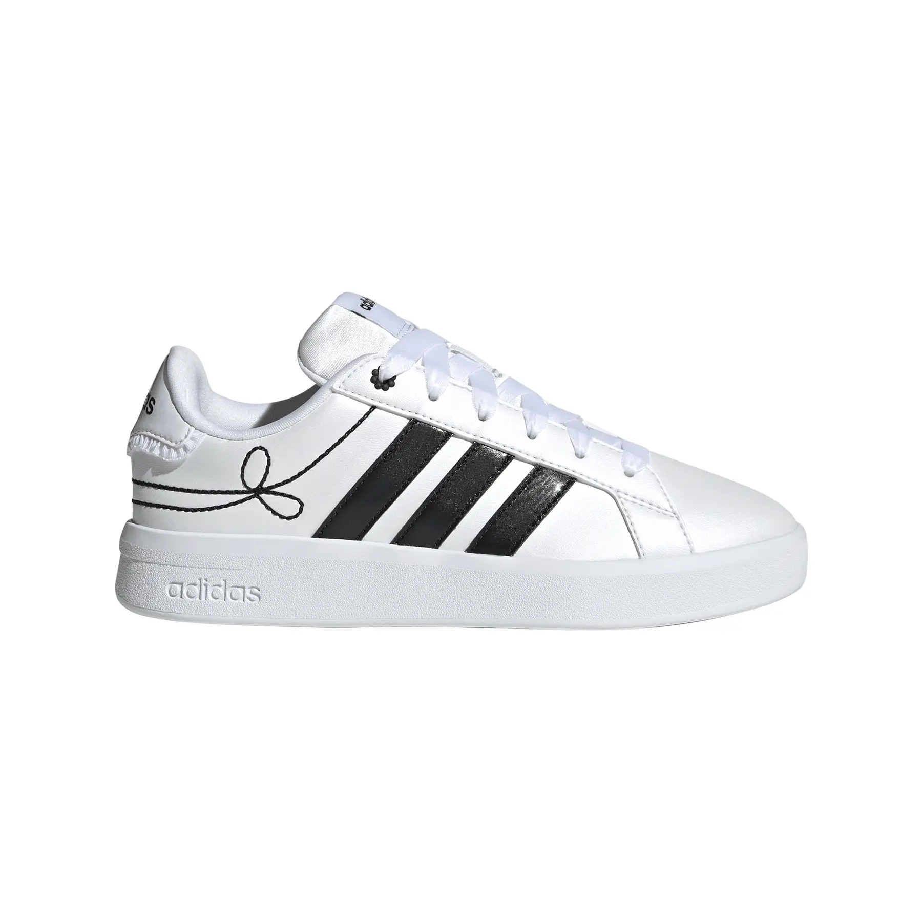 Adidas Women's Blanc Sneakers Grand Court 3.0