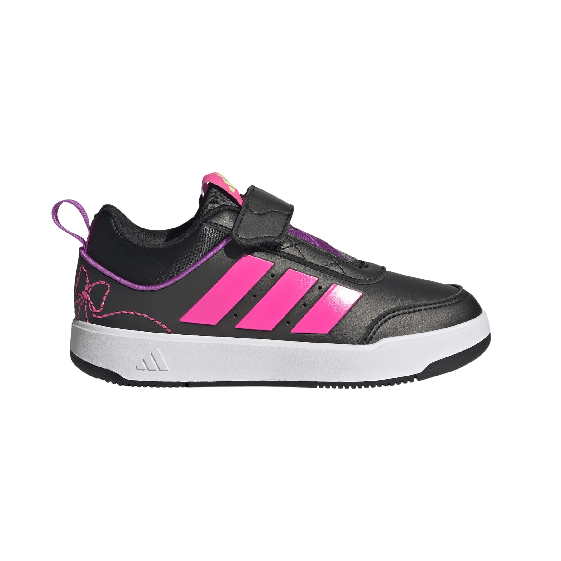 Adidas Girls Noir Trainers Tensaur Sport 3.0