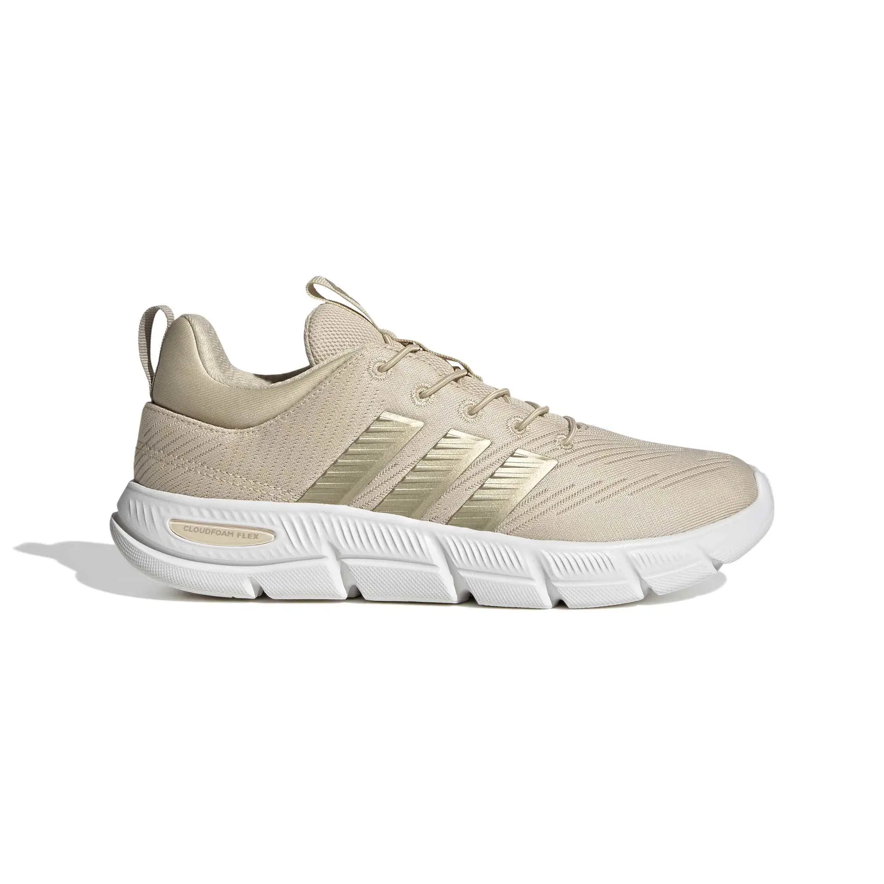 Damen Sneaker mit elastischen Schnürsenkeln adidas Cloudfoam Flex