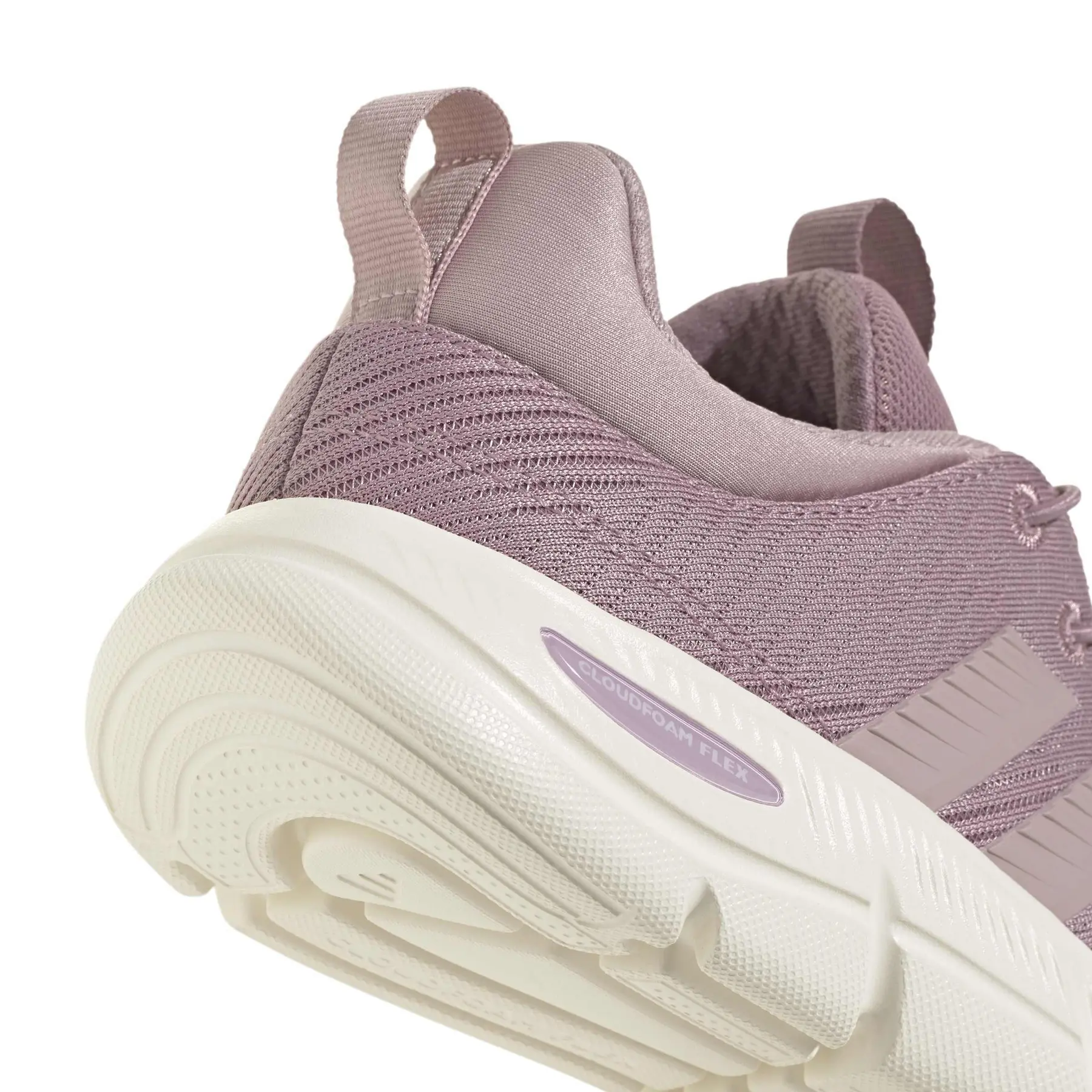 Women's lace-up trainers with elastic laces adidas Cloudfoam Flex