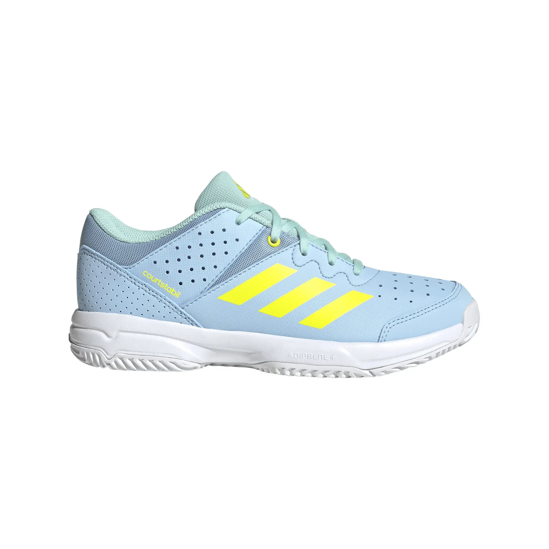 Adidas Chaussures indoor enfant Court Stabil, Bleu, Taille 35
