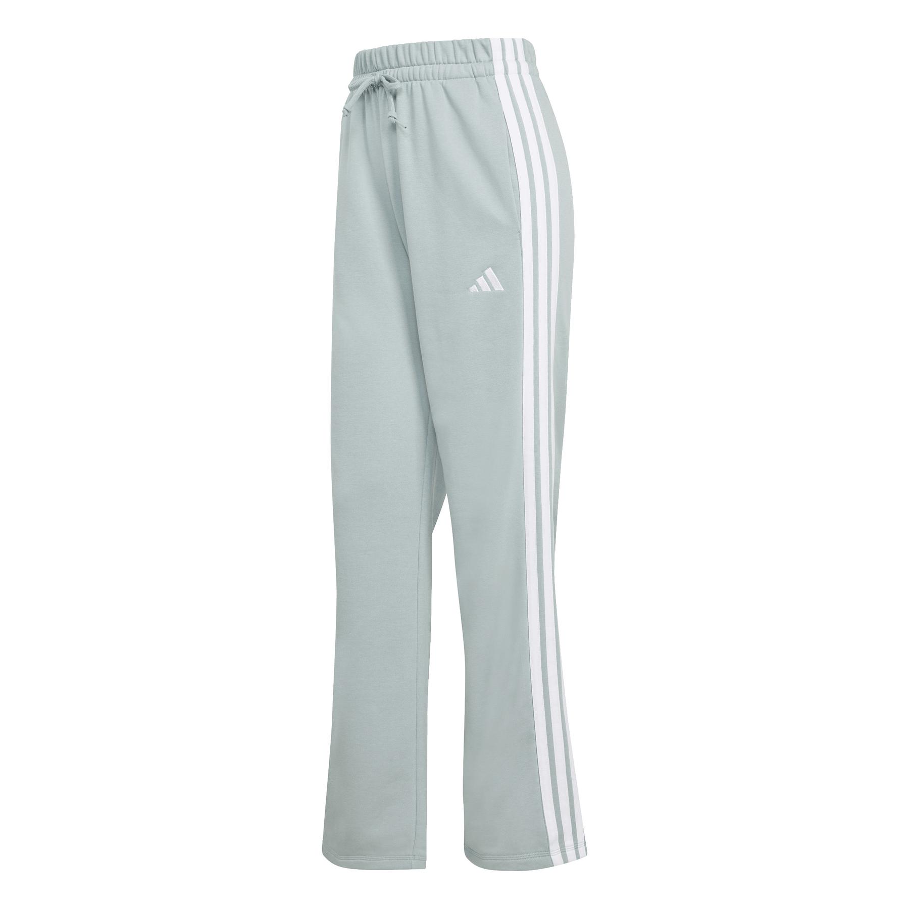 Pantaloni da donna adidas Essentials 3-Stripes Open Hem French Terry