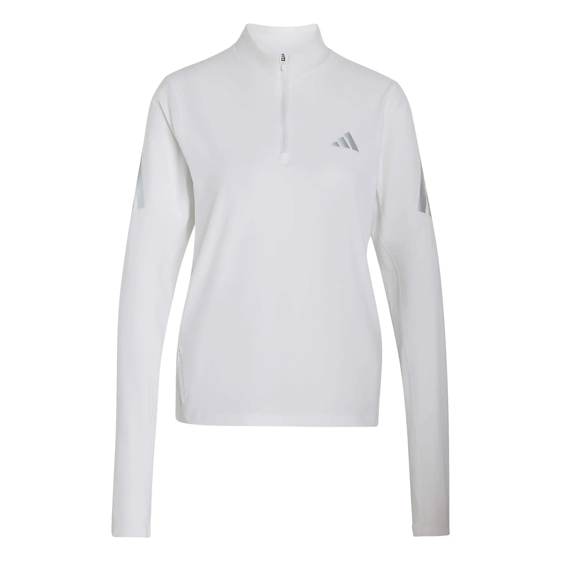adidas Maillot Manches Longues 1 4 Zip Femme Adidas Iconic Adi365