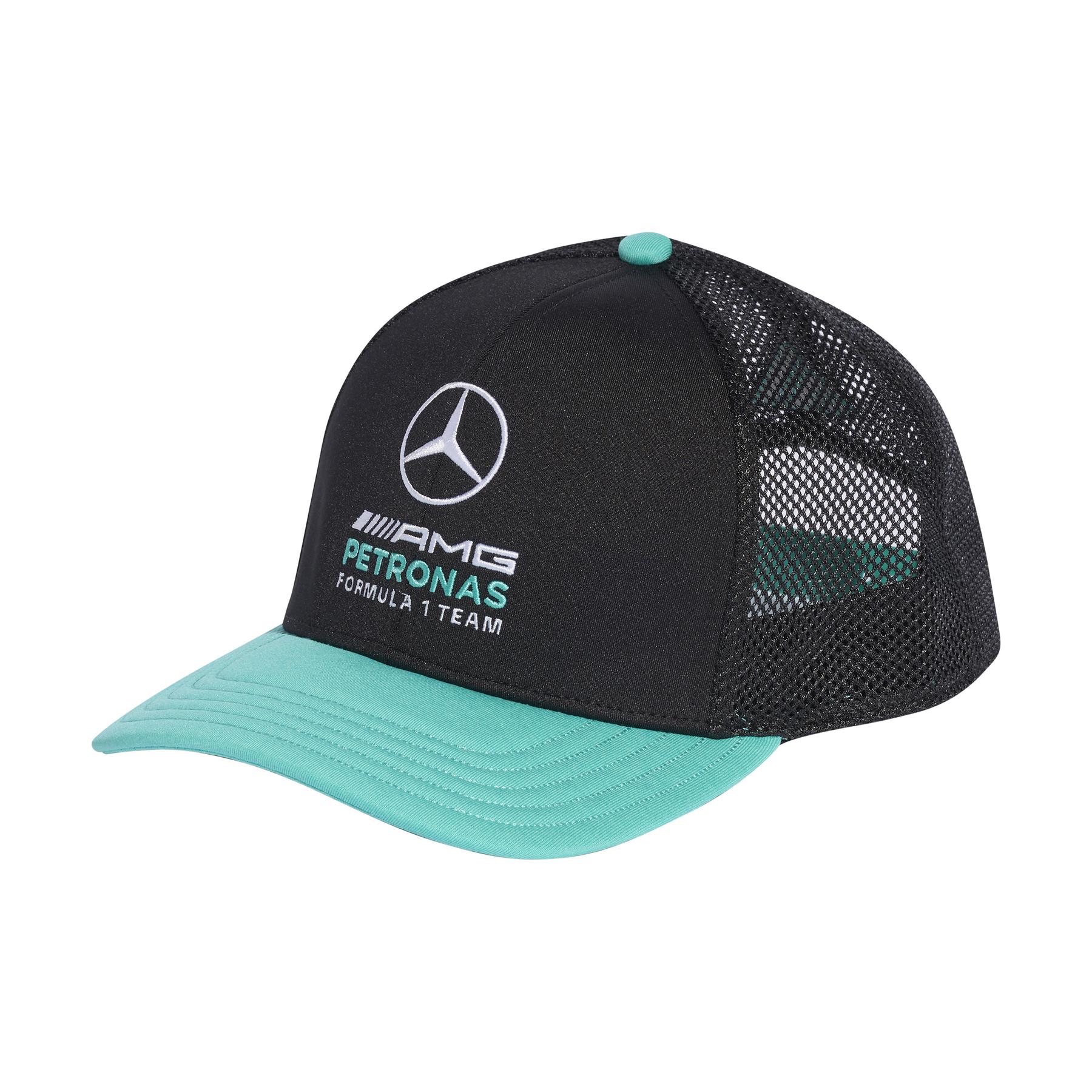 4068818580134 - Trucker Cap adidas Mercedes AMG Petronas Formula 1 Team DNA FLATBRIM