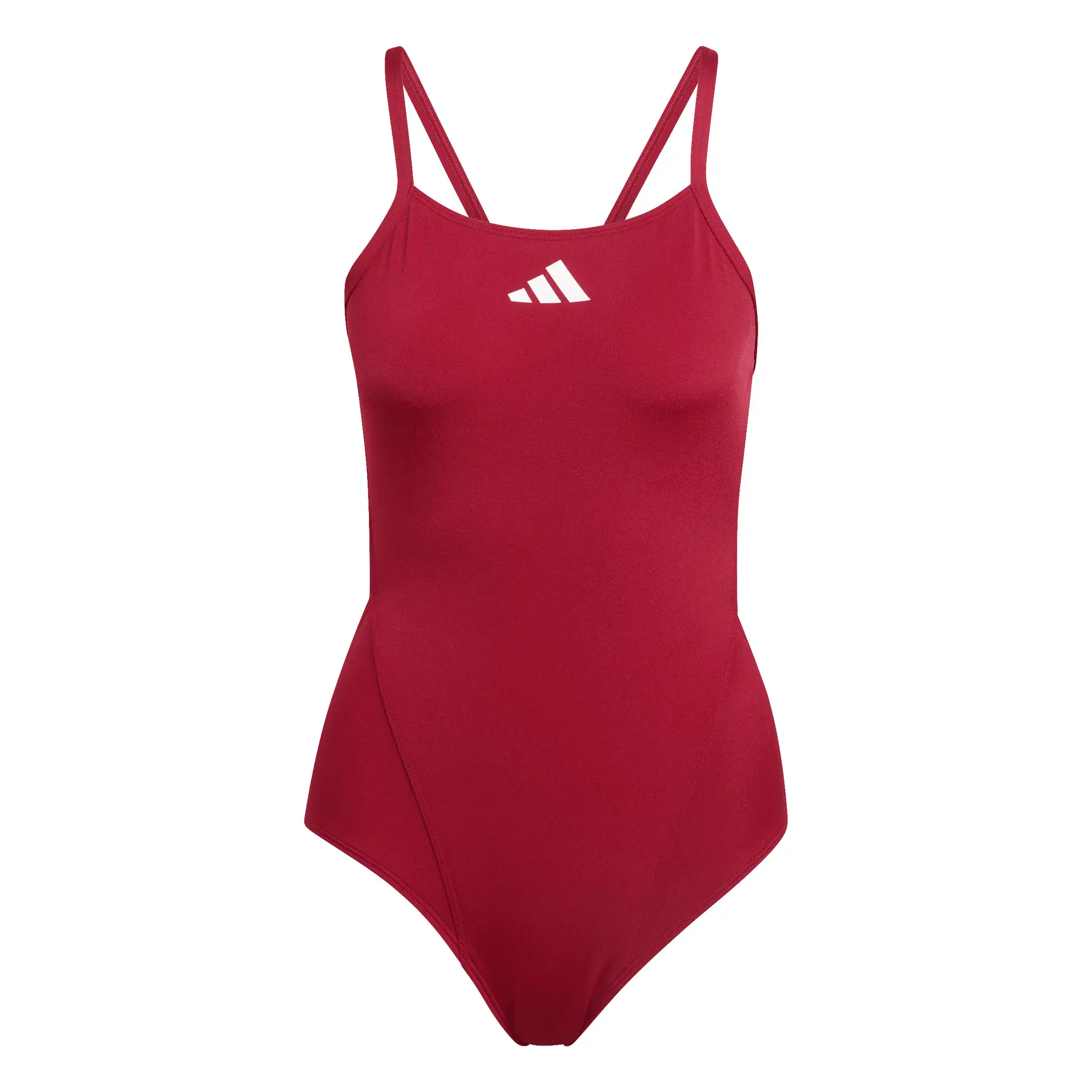 Adidas Women's Rouge One-Piece Swimsuit With A Back Cutout Ripstream Team