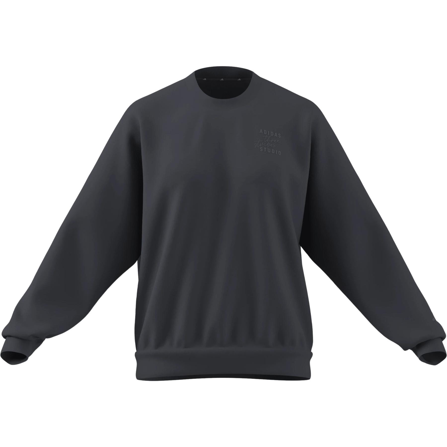 4068804963088 - Sweatshirt Damen adidas Studio Crew Auon 3-Stripes