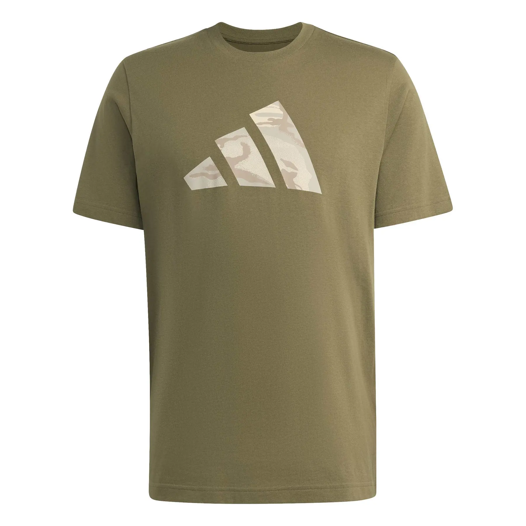 T-Shirt adidas Camo Three Bar Logo