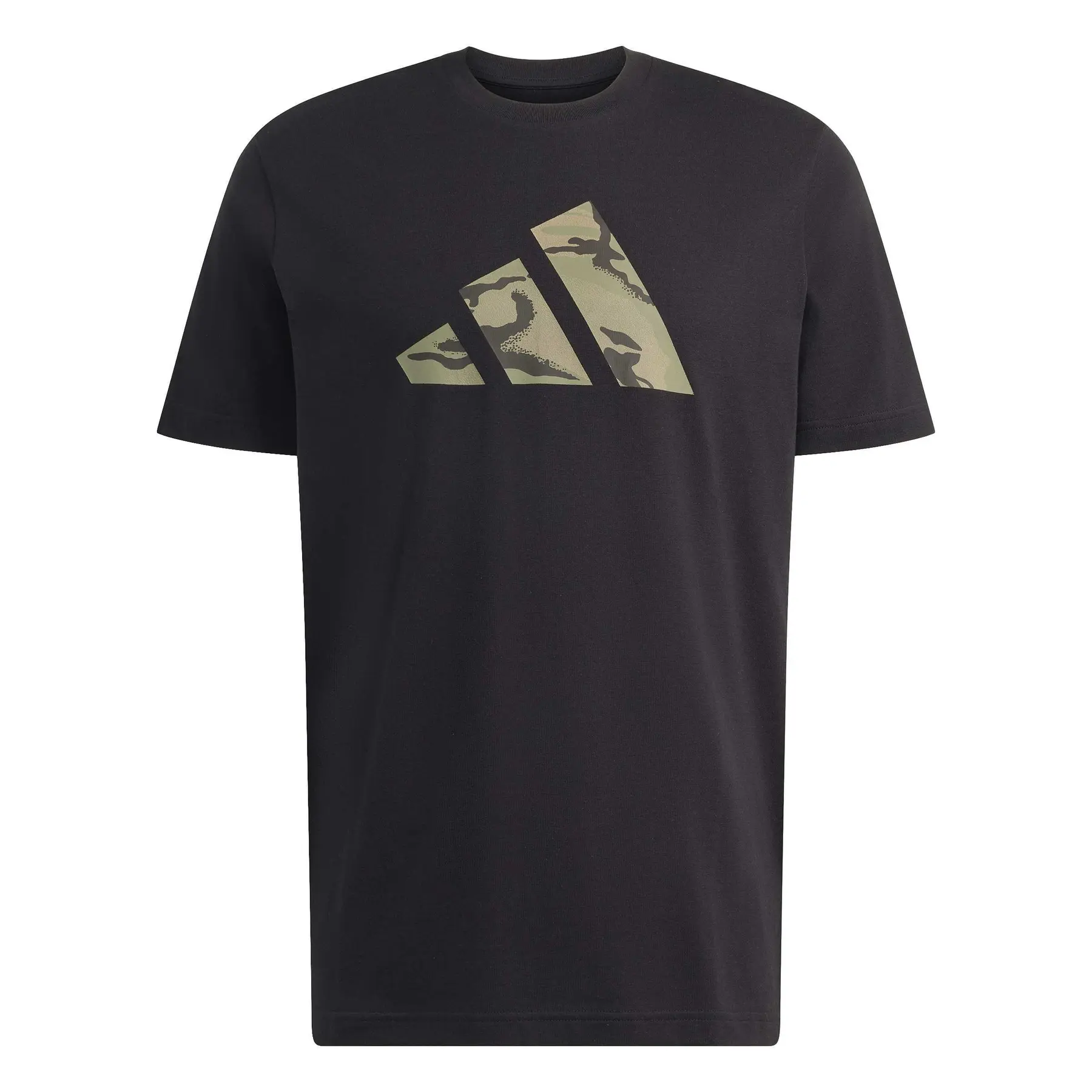 T-Shirt adidas Camo Three Bar Logo