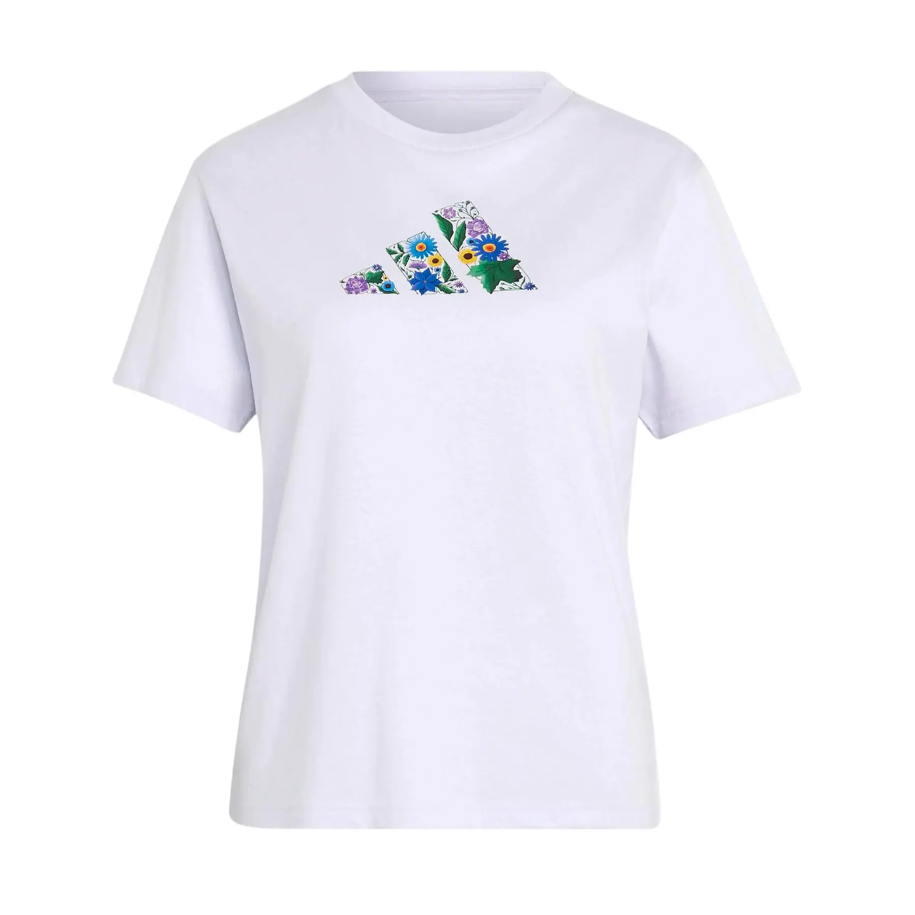 Damen T-Shirt adidas Floral