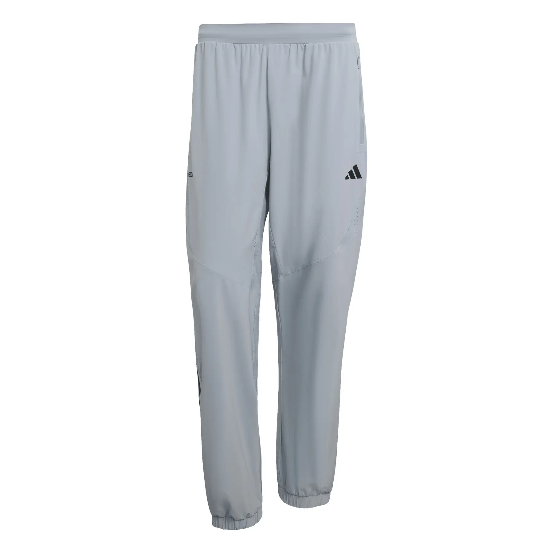 Adidas Men's Gris Jogging Trousers Tech Essentials