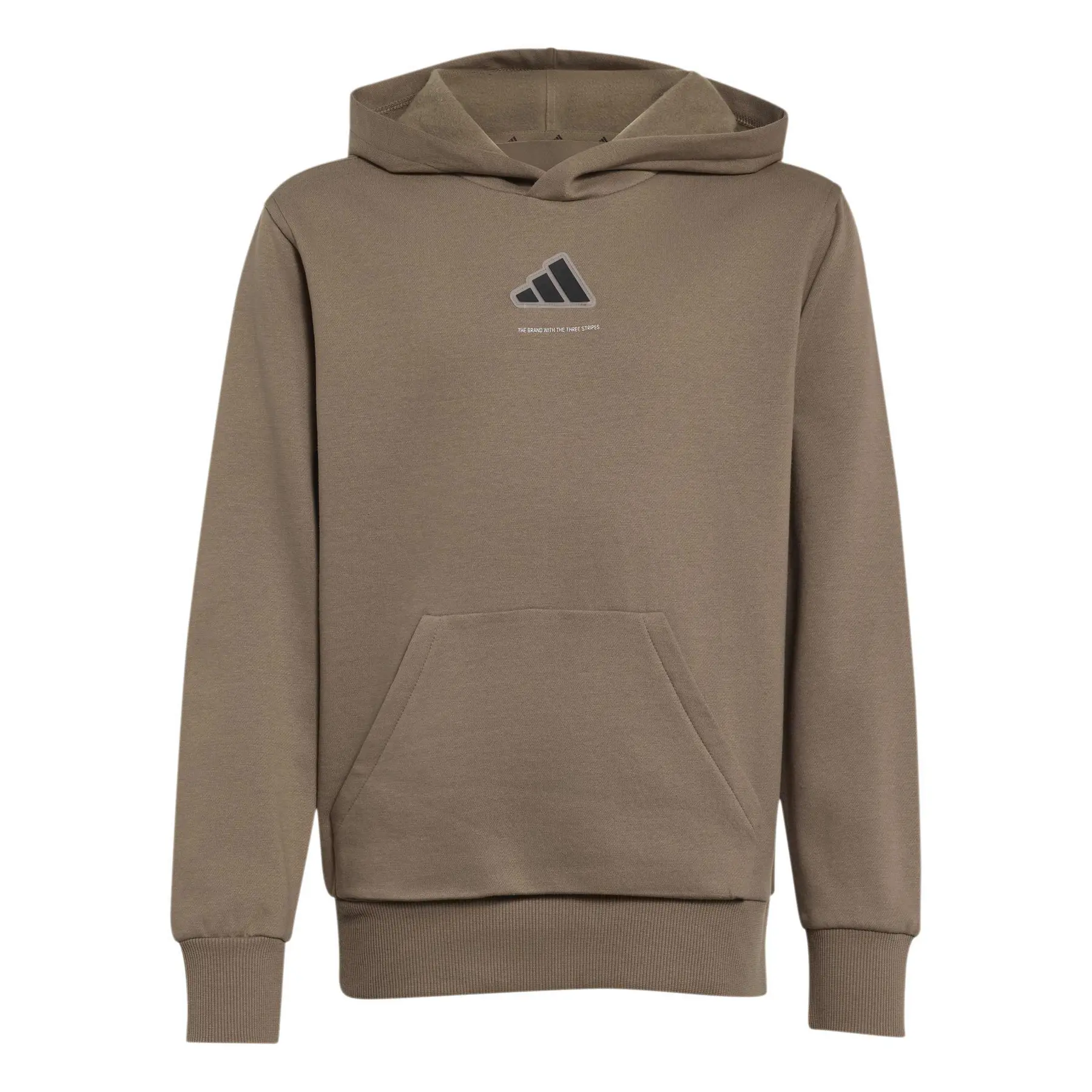 Felpa con cappuccio con slogan per bambini adidas