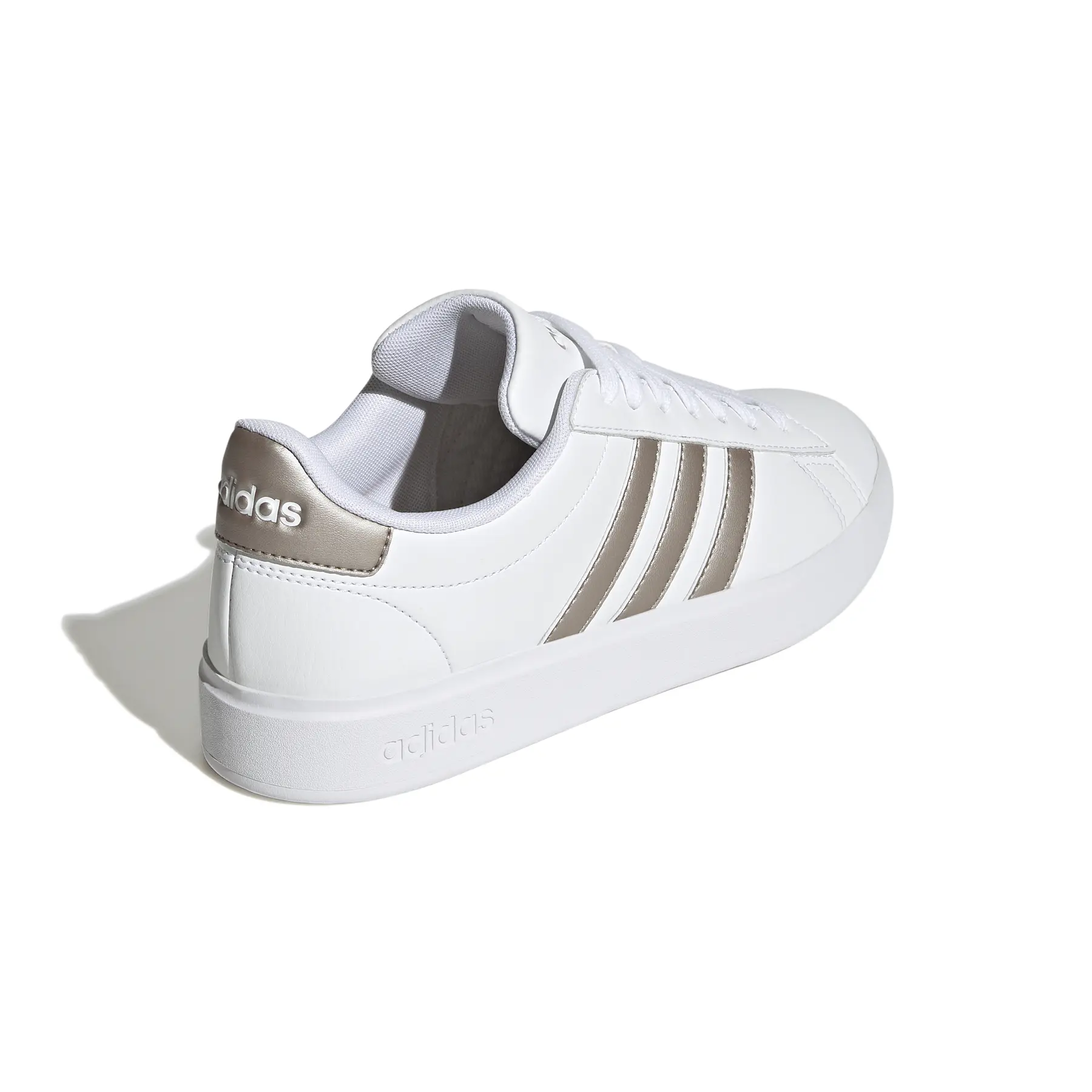 adidas gazelle silver green womens adidas Women's Grand Court 2.0 Sneakers | White