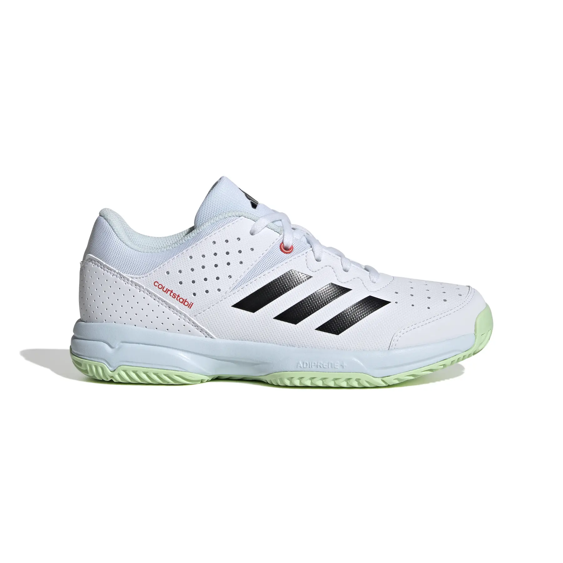 Adidas Chaussures indoor enfant Court Stabil, Blanc, Taille 32