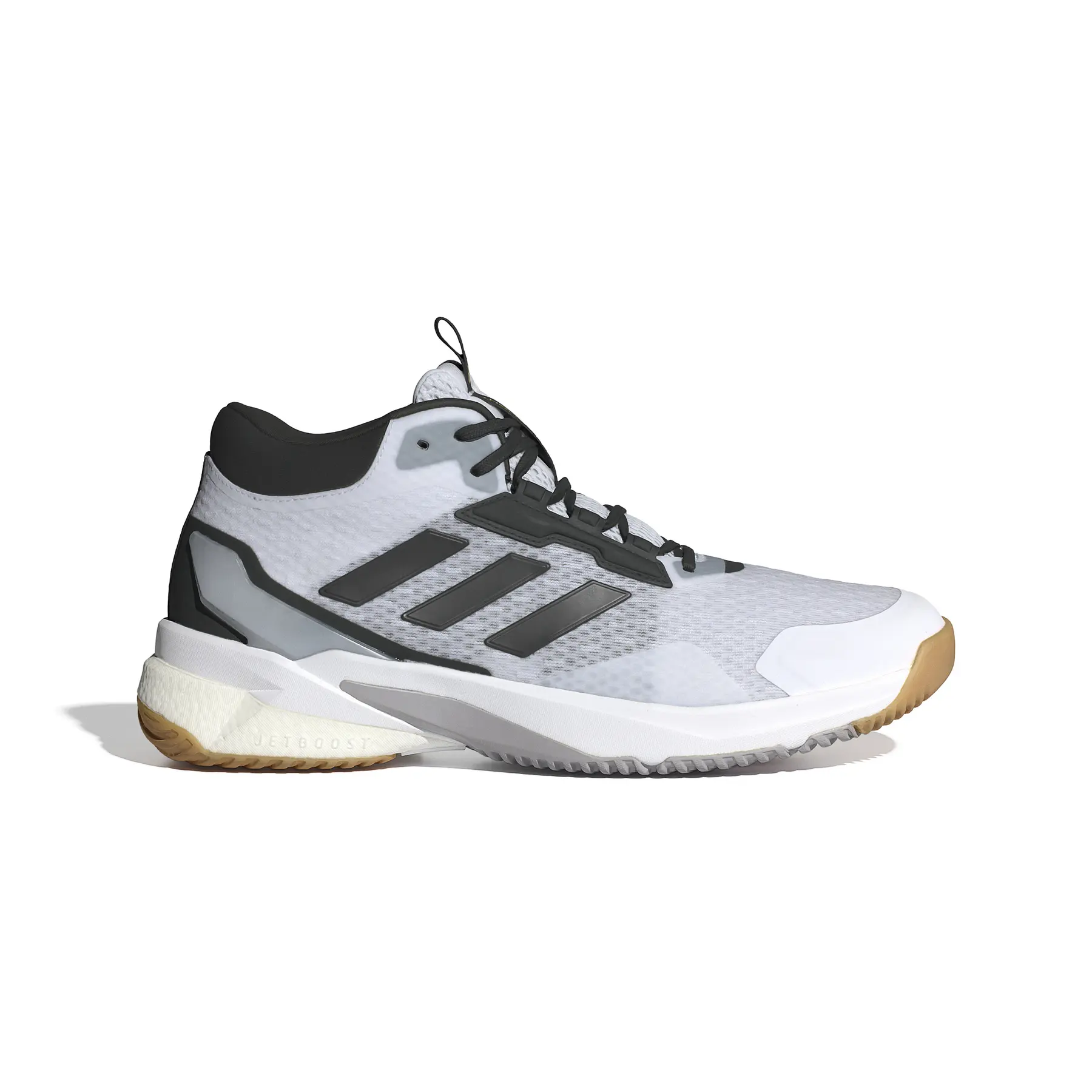 Adidas Homme Chaussures indoor Crazyflight 5 Mid, Blanc, Taille 46