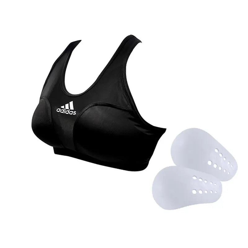 Brustschutz Sport-BH mit Schale Frau adidas