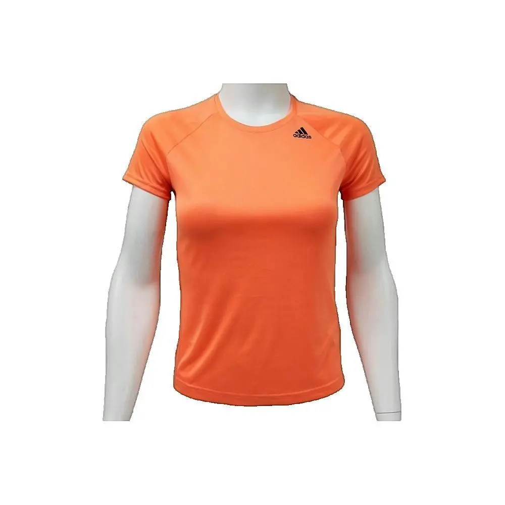 ADIDAS  d2m tee lose bs1921 femme orange t shirt