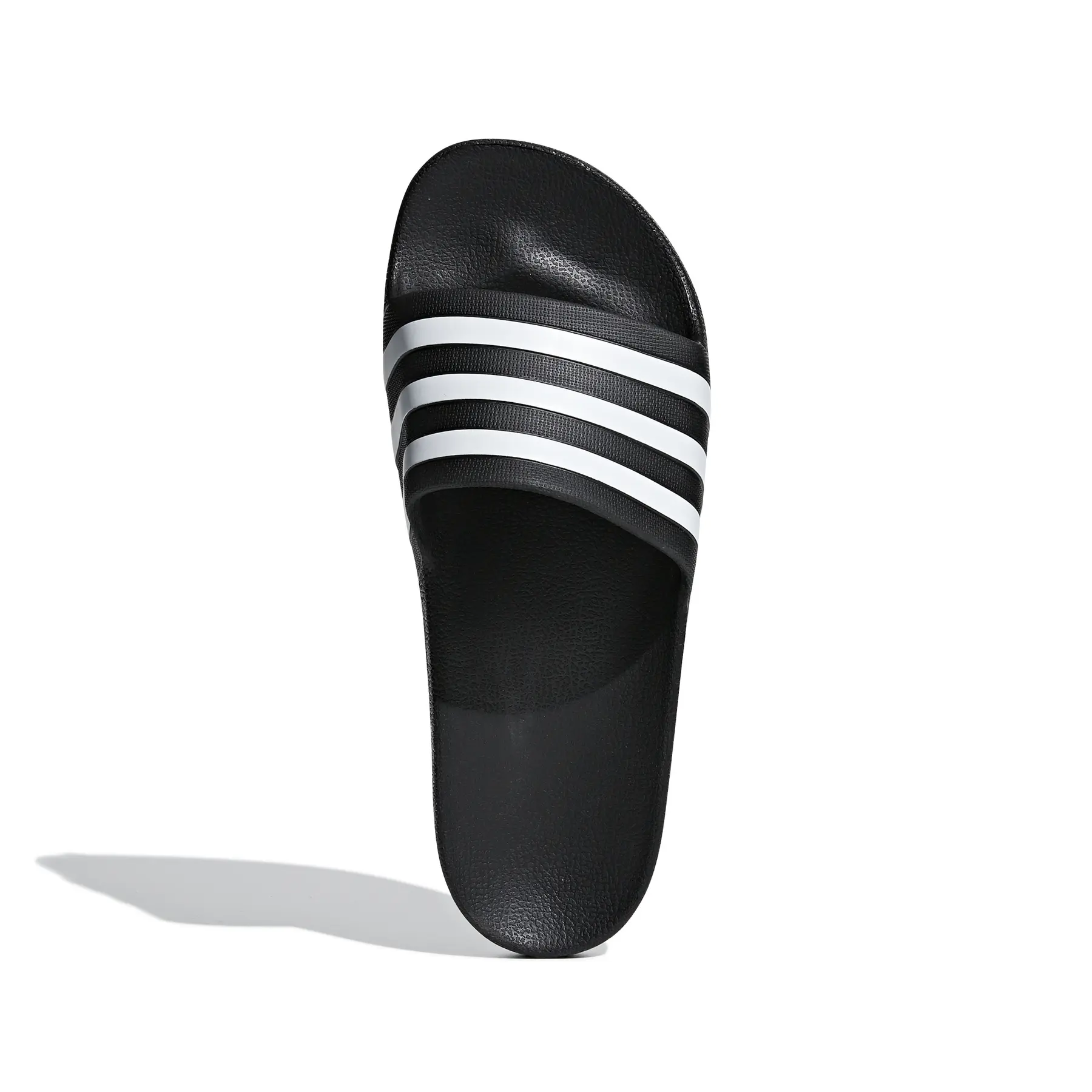NEW Adidas Adilette Aqua Slide Sandals Black White Men 10 Women‎ 11 adidas Adilette Aqua Slides Sandal - Unisex Size 8, Black  main image 4