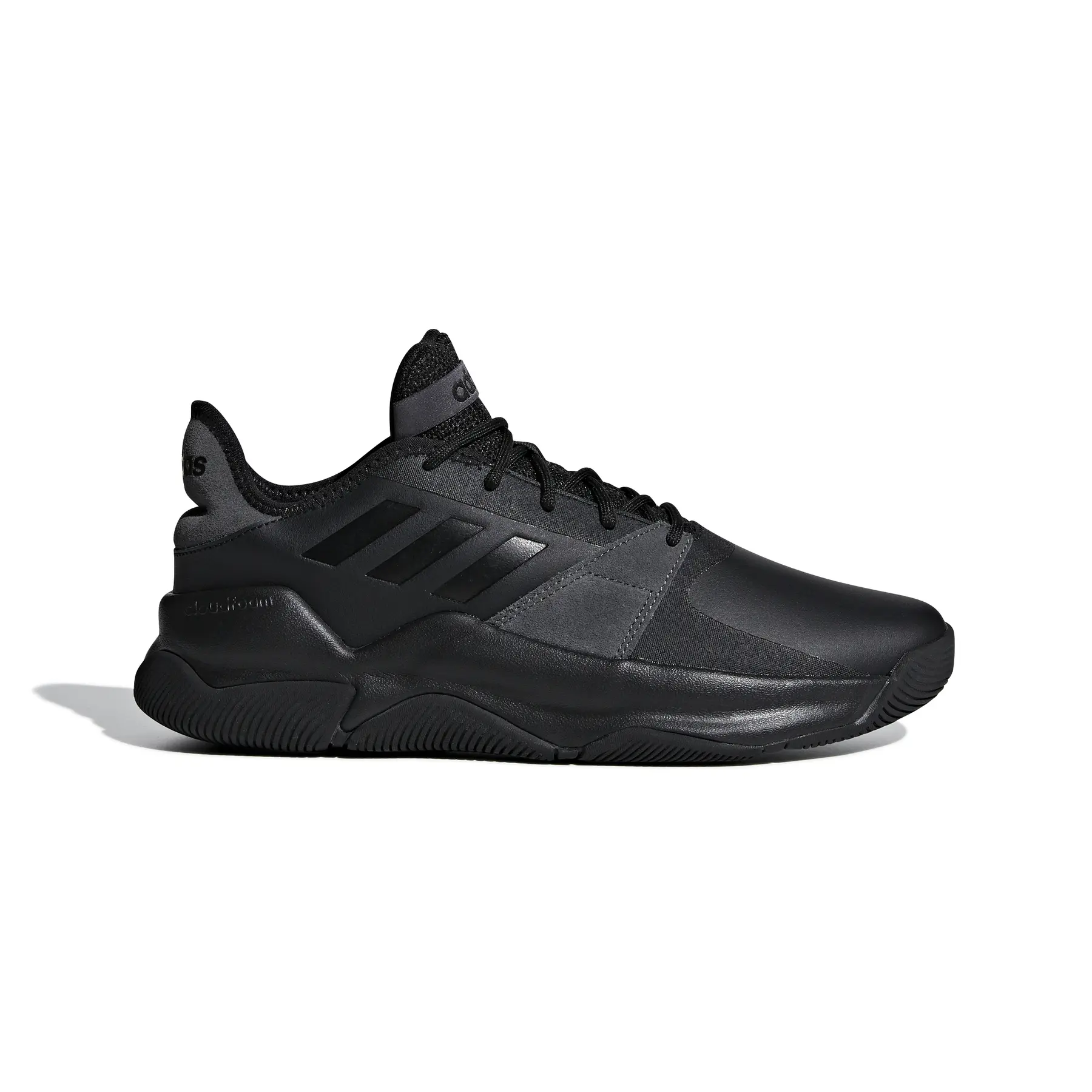 Adidas Homme Chaussures de basketball Streetflow, Noir, Taille 42
