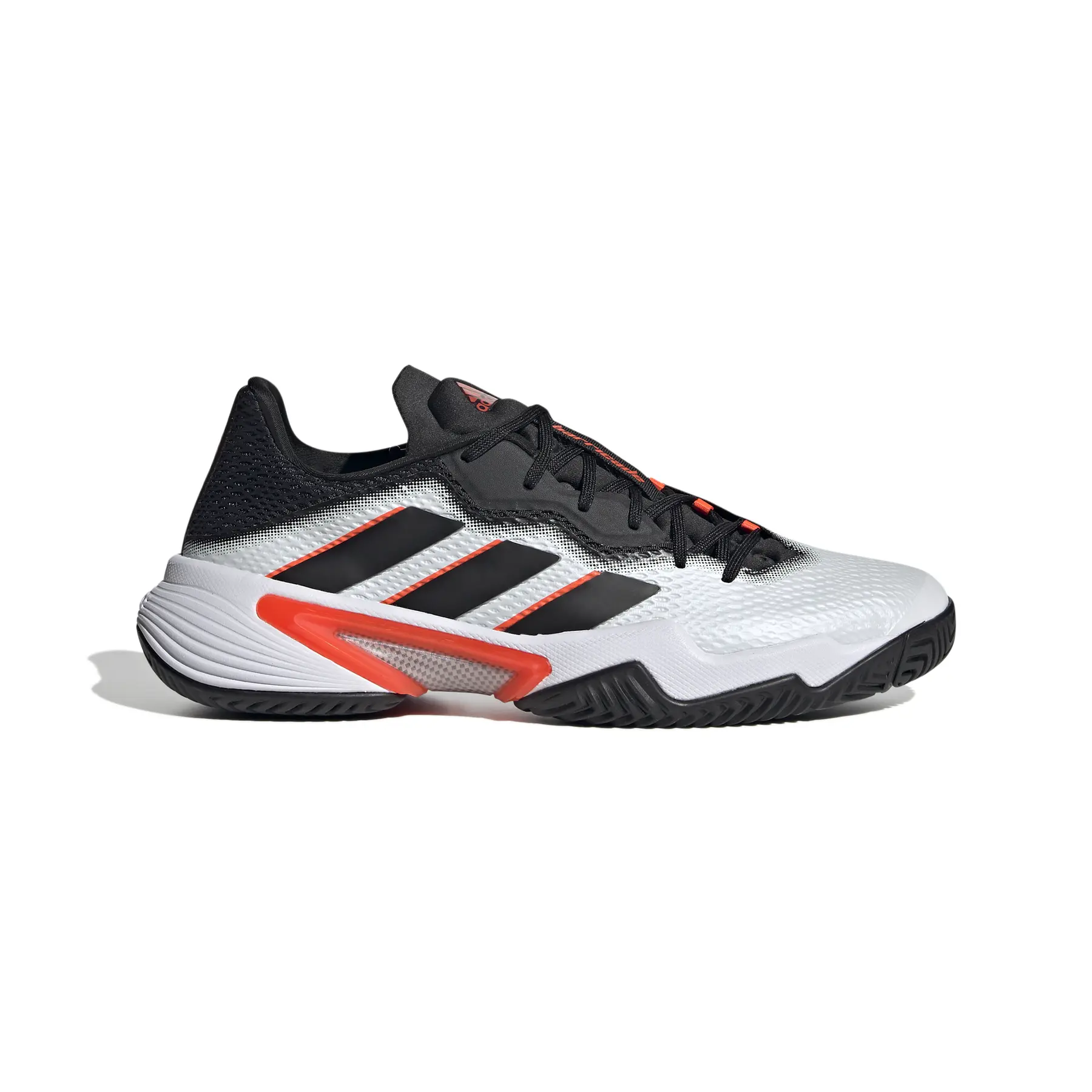 Adidas Homme Chaussures de tennis Barricade, Blanc, Taille 42