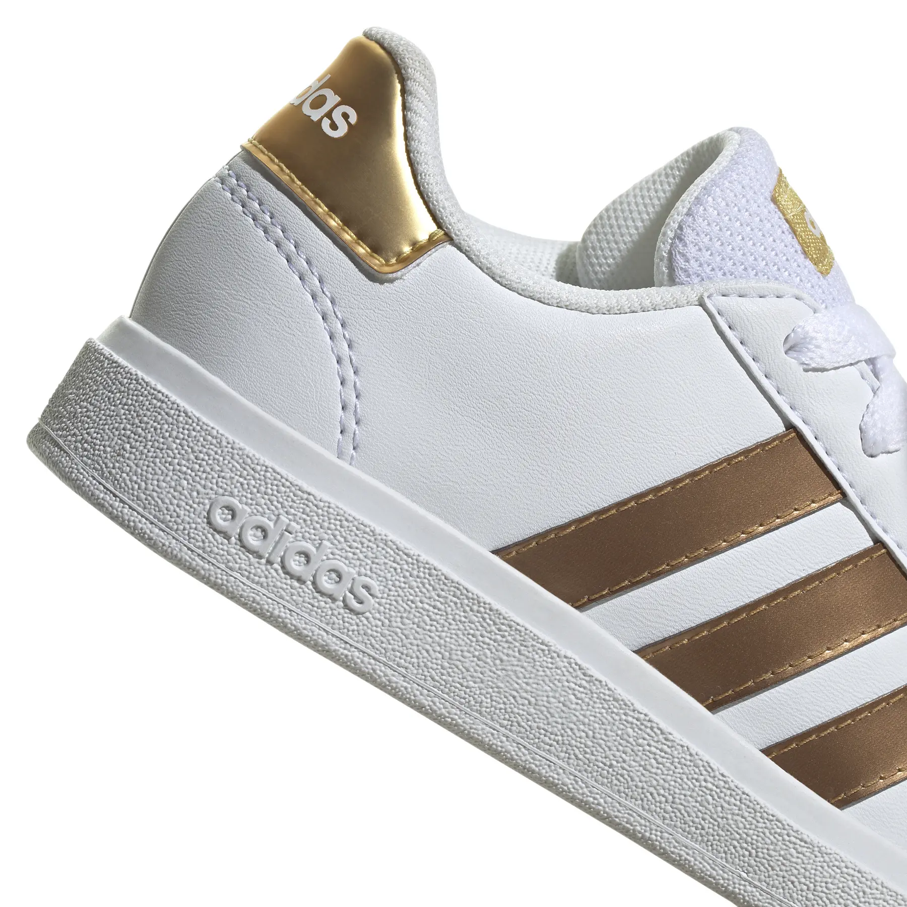 adidas gazelle silver green womens ADIDAS GRAND COURT K - EG1518 – bCODE main image 0