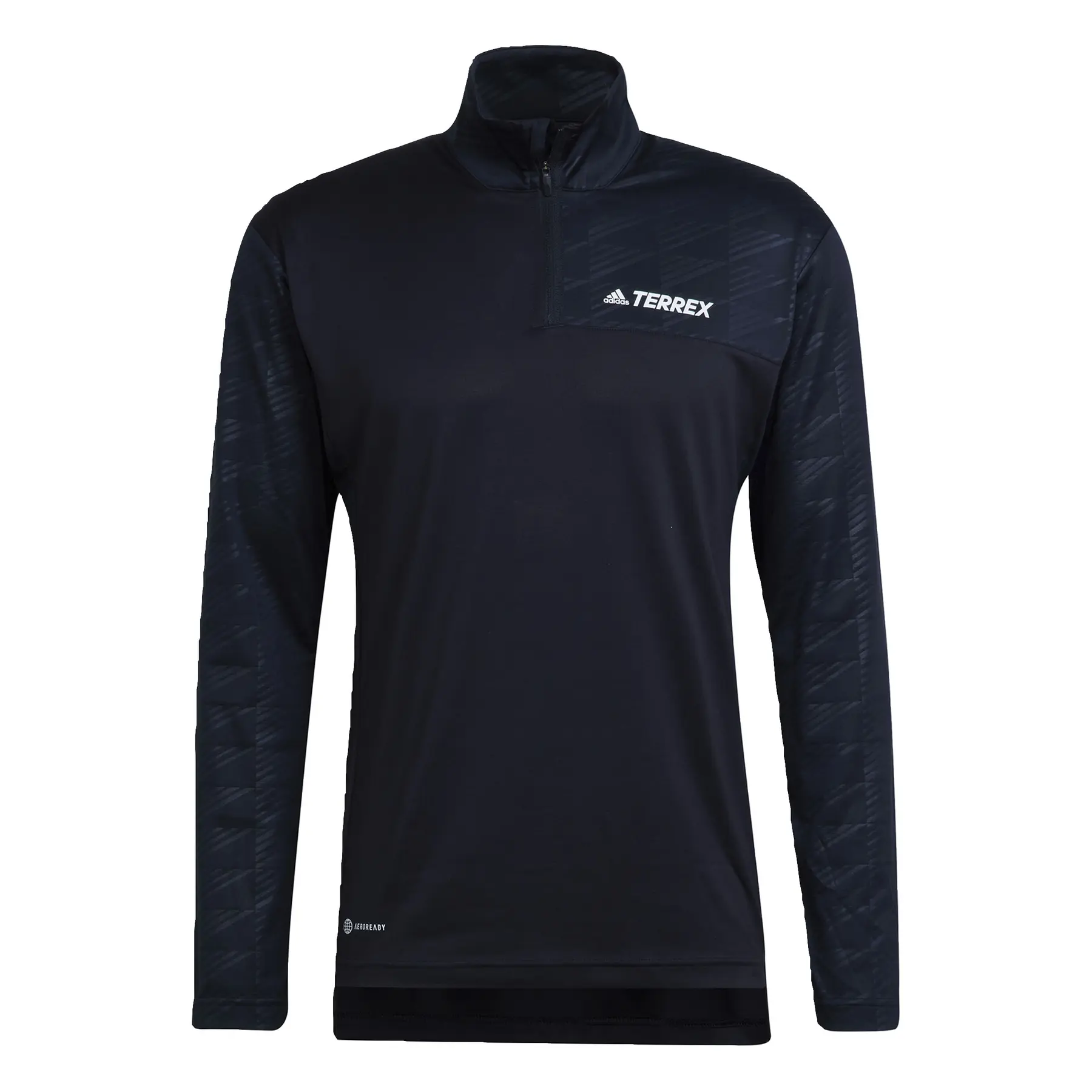 Langarmshirt mit halbem Reißverschluss terrex multi