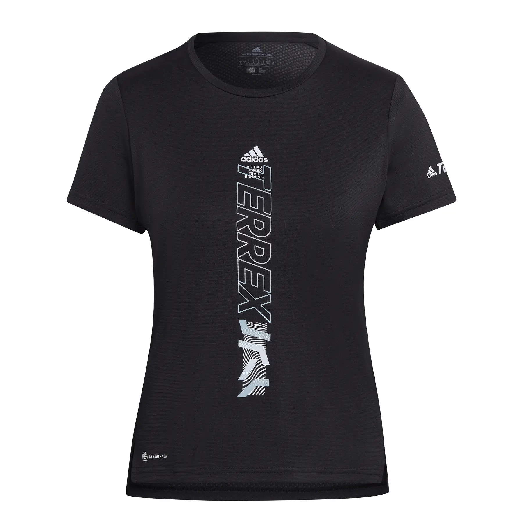 Adidas Femme T-shirt Terrex, Noir, Taille M