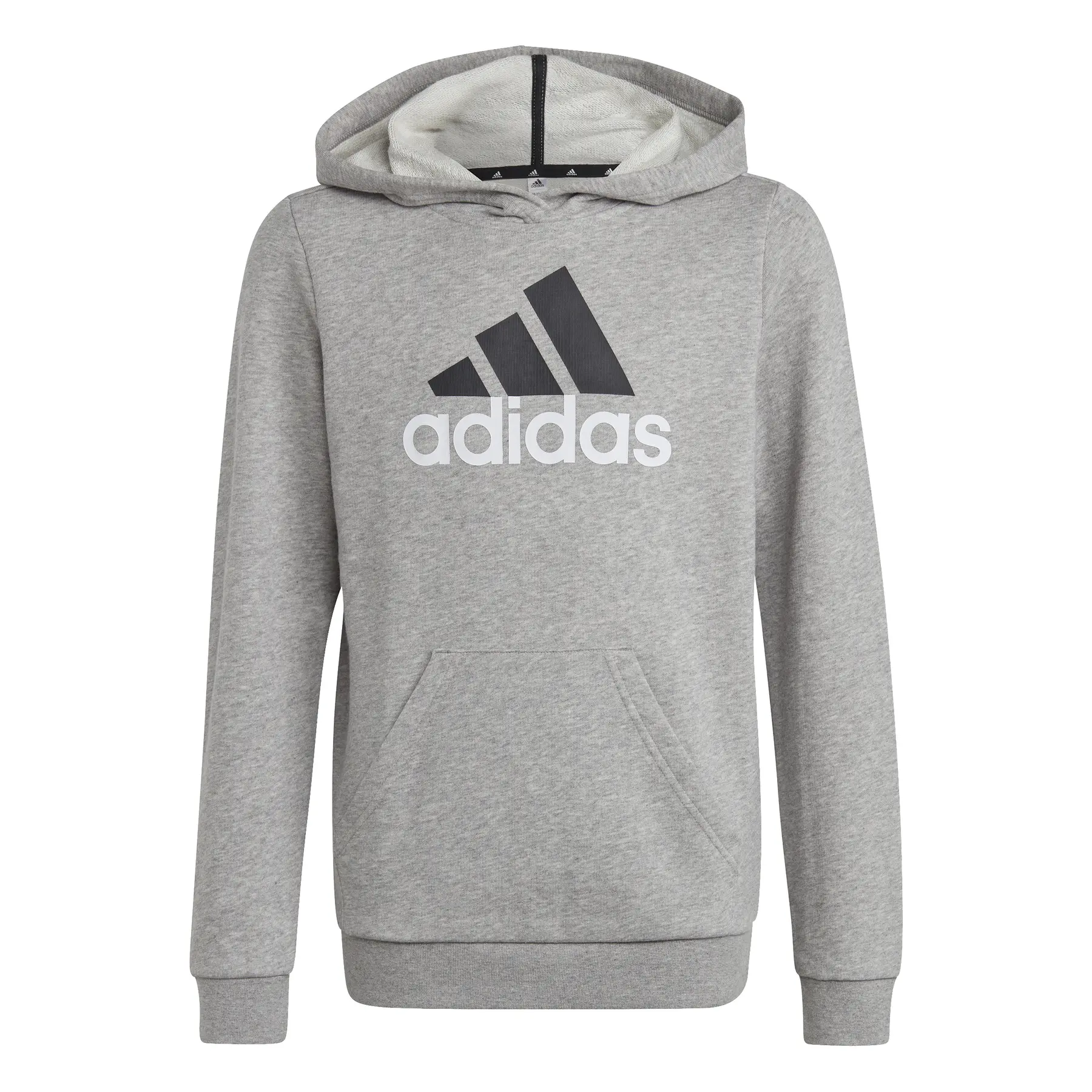 Kapuzenpullover mit großem Logo zweifarbig Baumwolle Kind adidas Essentials Big Logo