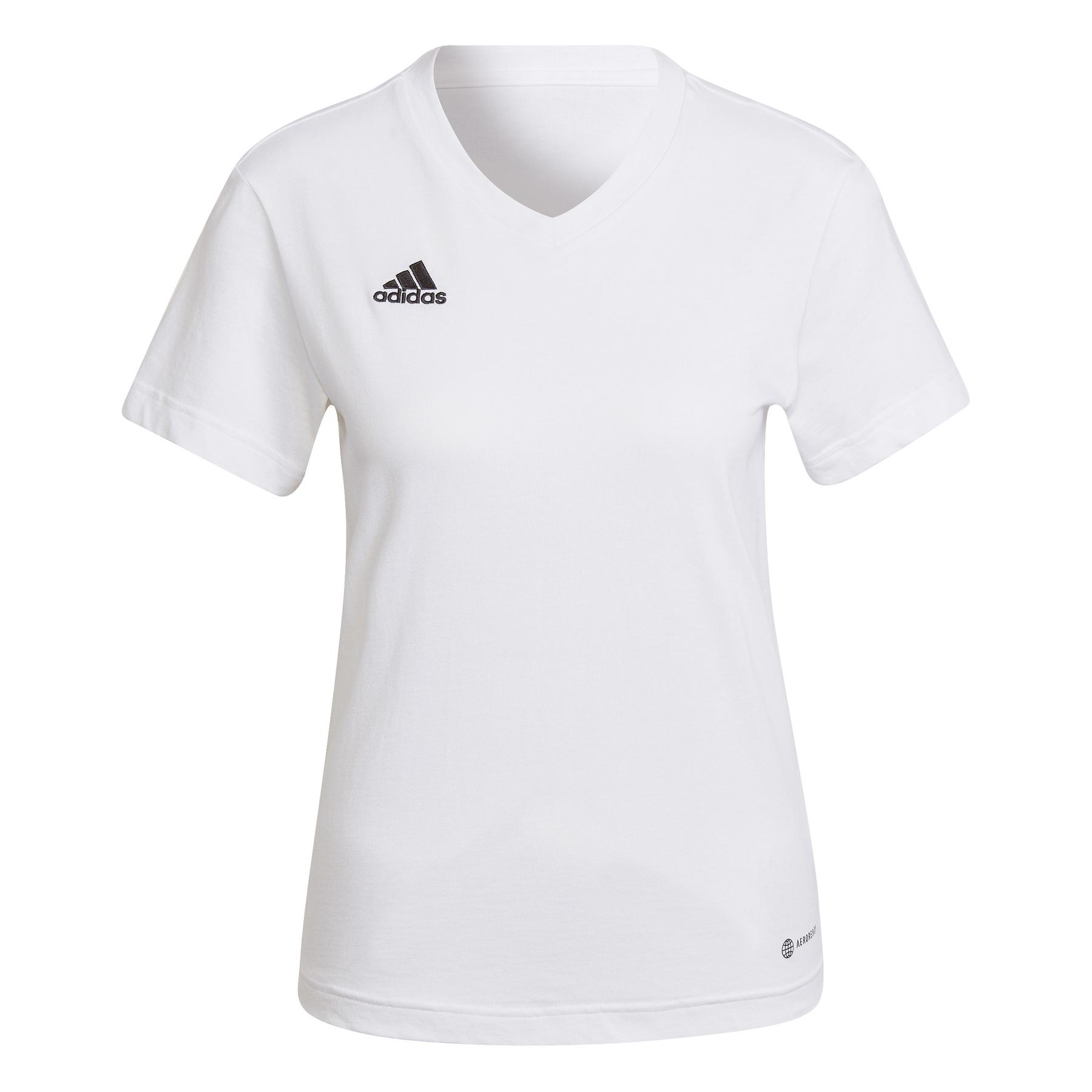 4065418830331 - adidas Entrada 22 T-Shirt Damen WHITE XS