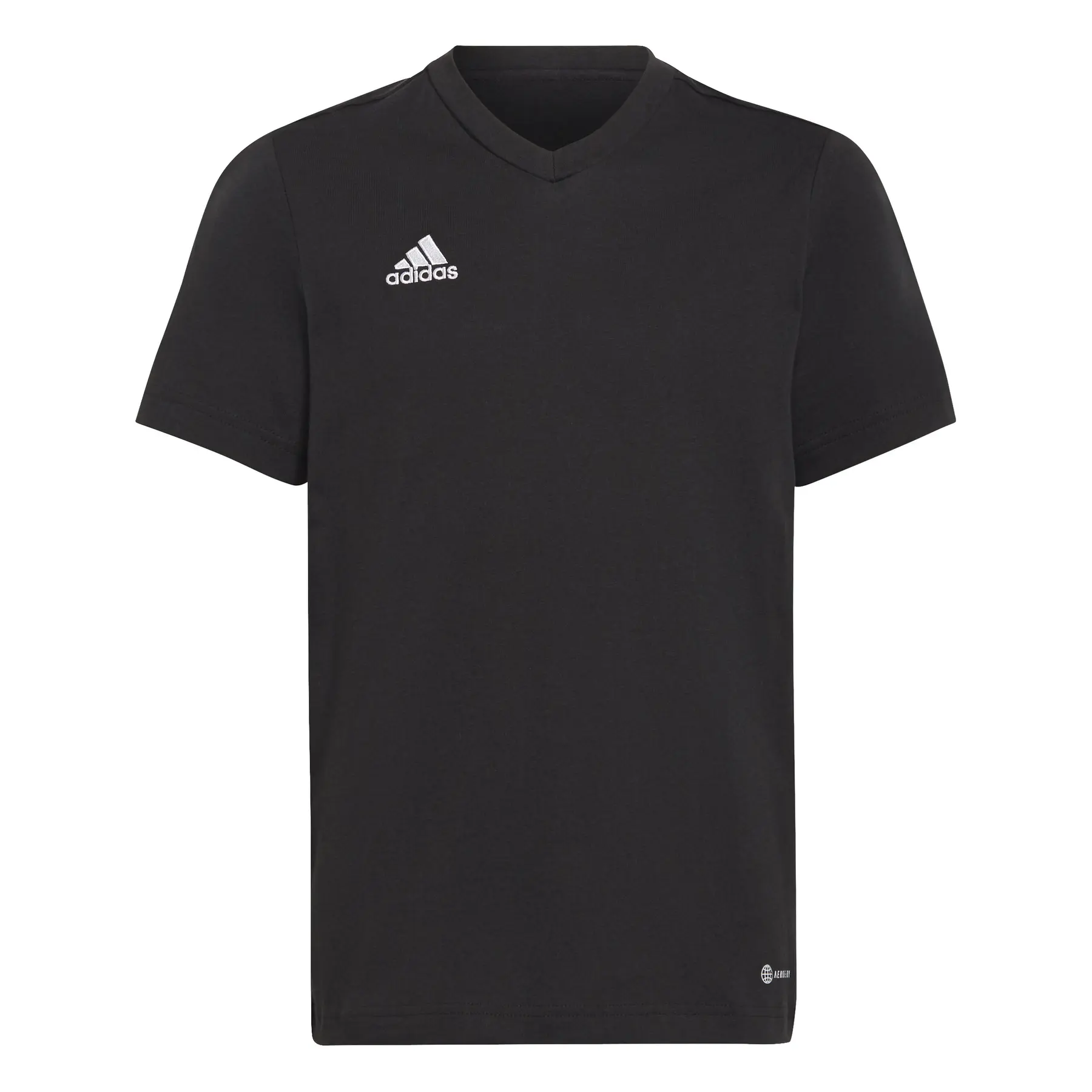 4065418937337 - adidas Entrada 22 T-Shirt Kinder BLACK 128