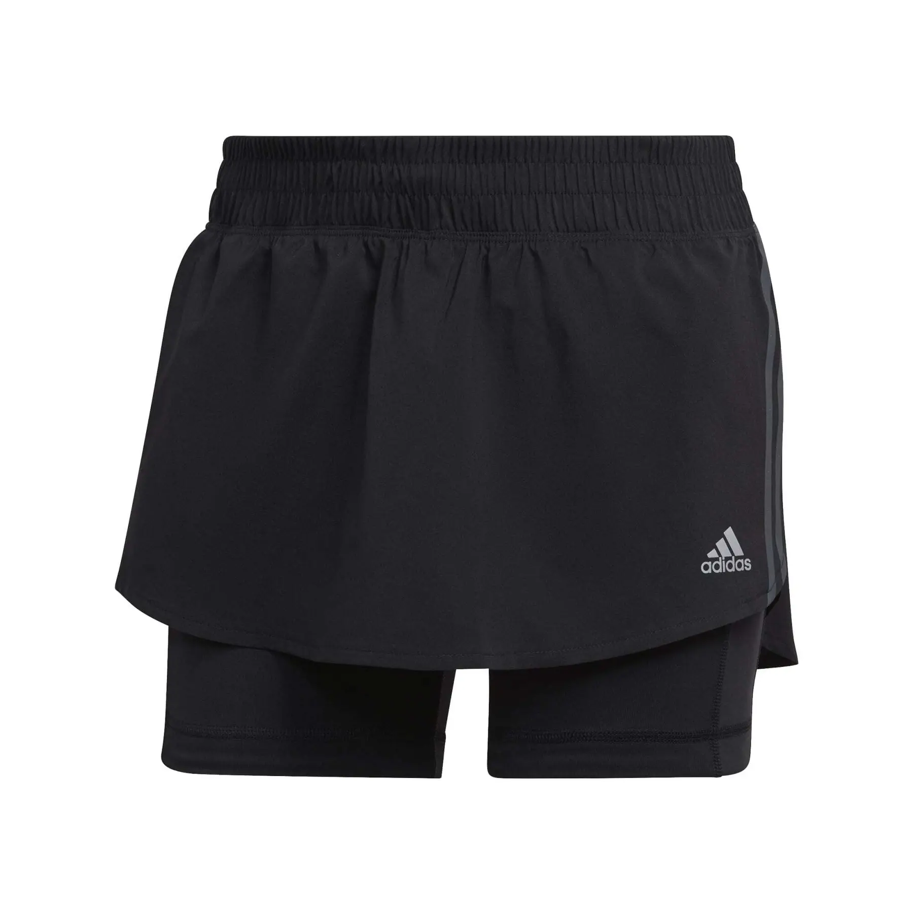 Jupe-short à 3 bandes femme adidas Run Icons Jupe-short à 3 bandes femme adidas Run Icons
