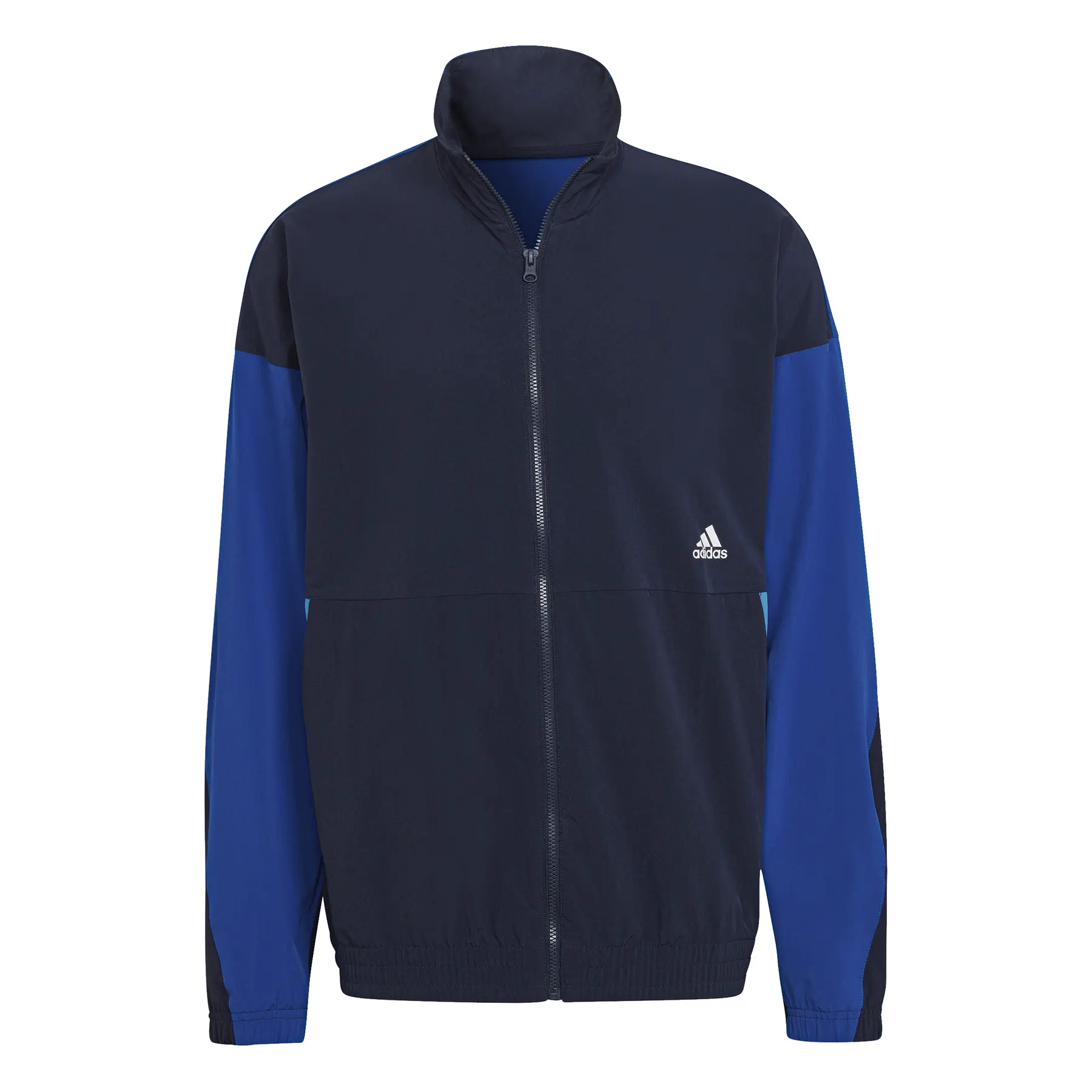 Adidas Homme Veste Travel Ventilation Tracktop, Bleu, Taille M